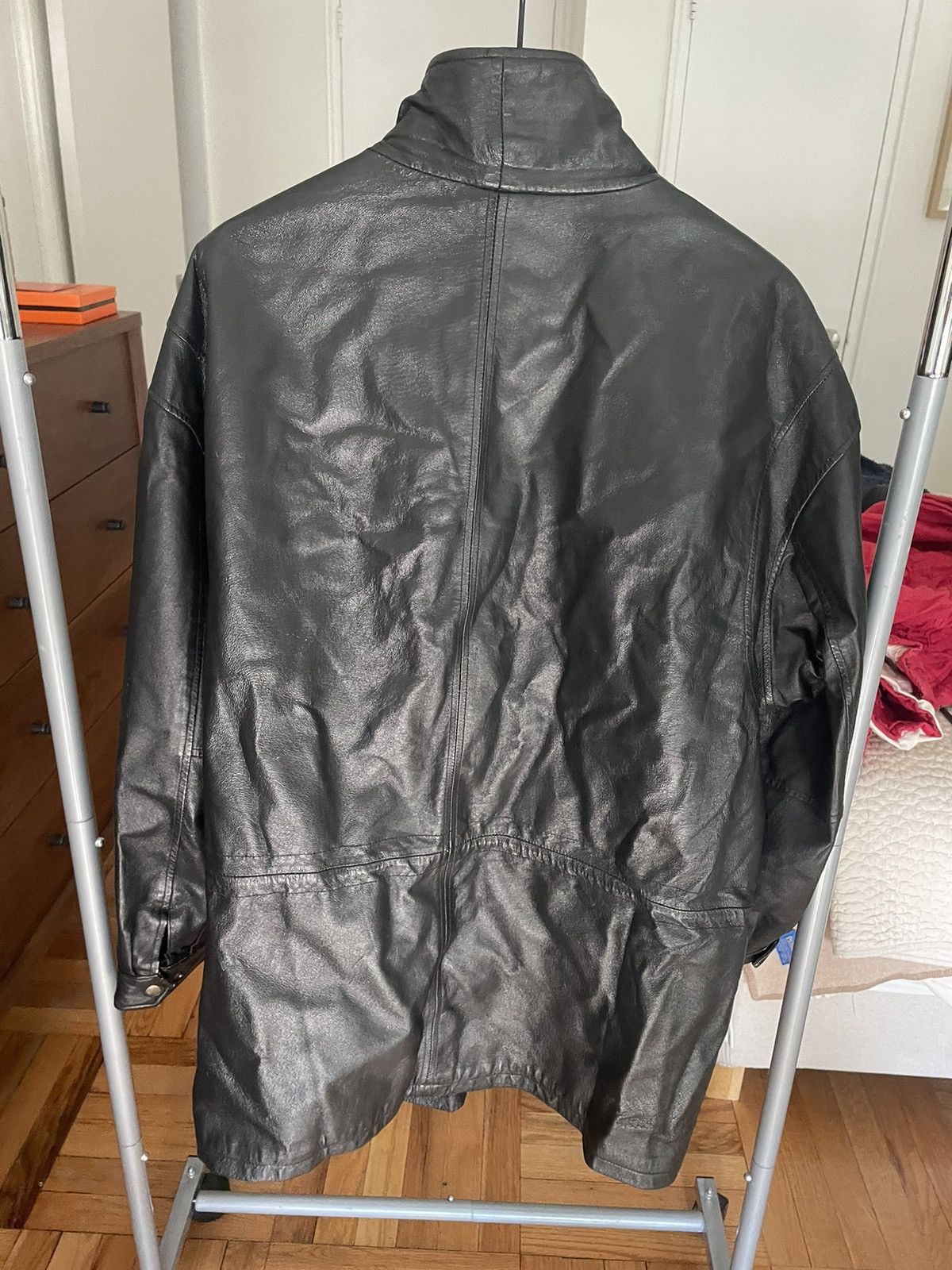 David Taylor David taylor overcoat syle leather jacket Size US XL / EU 56 / 4 - 2 Thumbnail