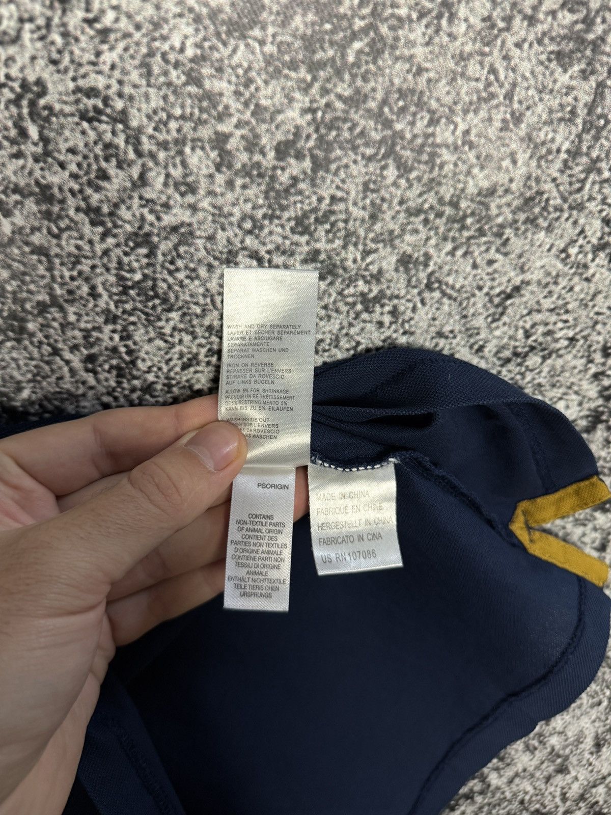 Paul Smith Men’s Paul Smith Long Sleeve Polo Shirt Cotton Casual Size M Size US M / EU 48-50 / 2 - 10 Thumbnail