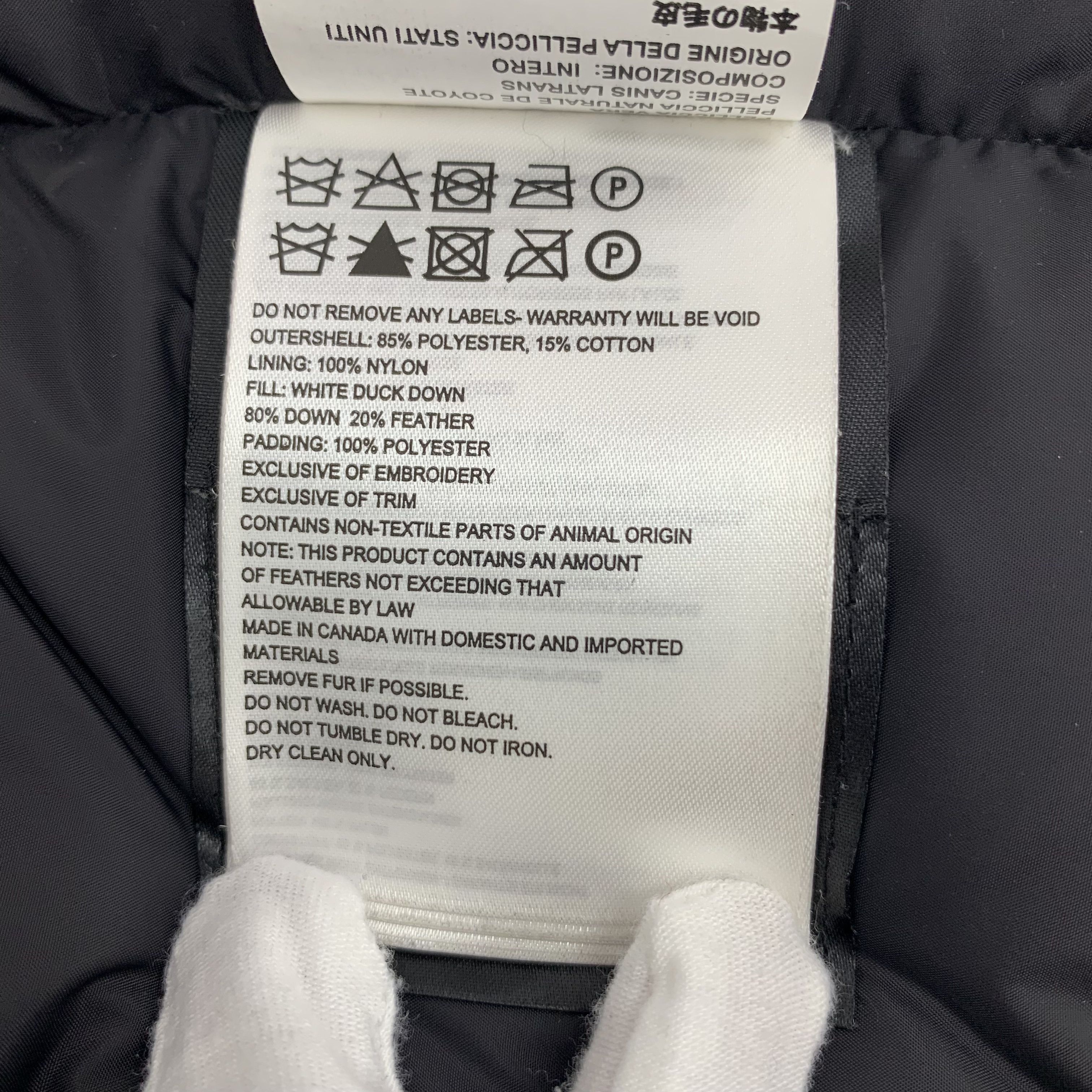 Canada Goose Canada Goose Expedition Camo Fur Down Jacket Navy (M) Size US M / EU 48-50 / 2 - 8 Thumbnail