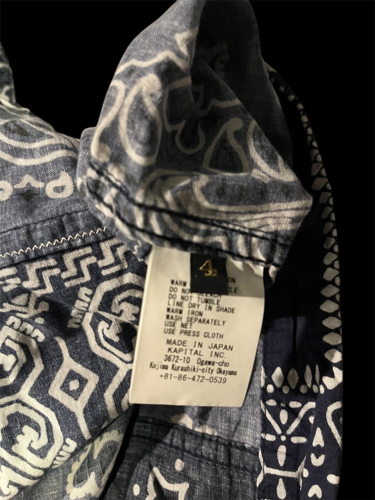 Kapital Kountry Kapital Bandana Button Up Size US M / EU 48-50 / 2 - 3 Thumbnail