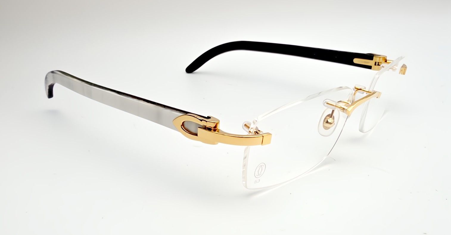 Cartier Authentic Cartier Black Buffalo Horn Glasses CT00460 Size ONE SIZE - 7 Thumbnail
