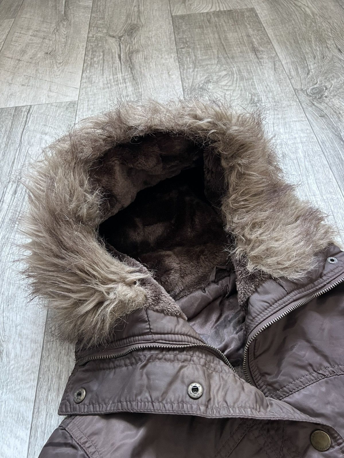Hysteric Glamour Crazy Vintage Faux Fur Y2k Jacket Alaska If Six Was Nine 00s Size S / US 4 / IT 40 - 6 Thumbnail