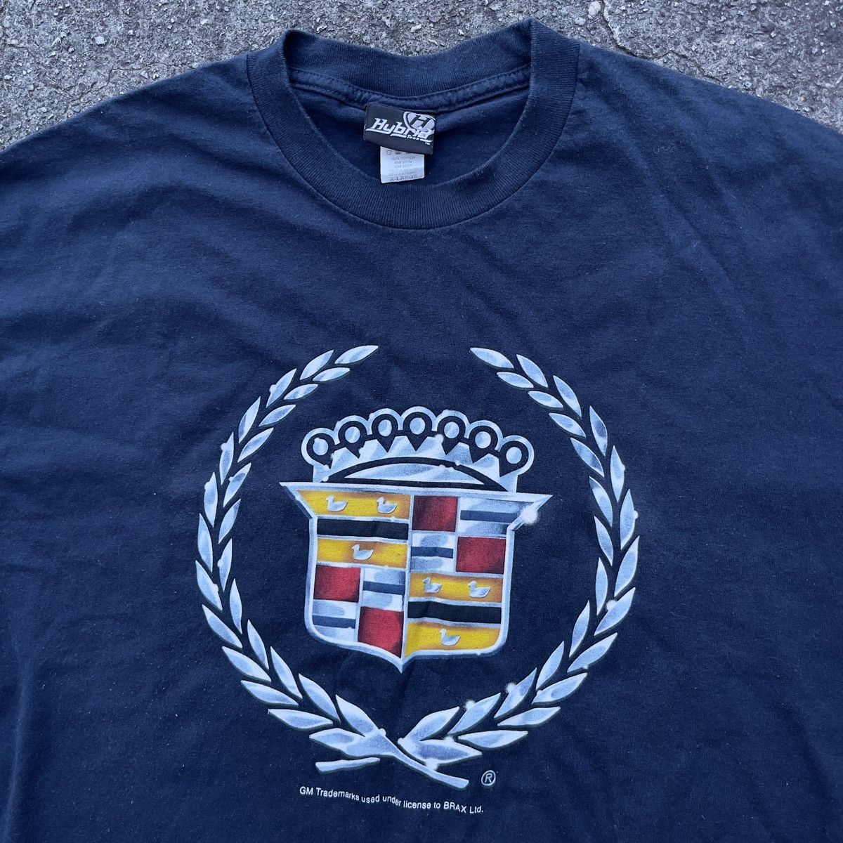Vintage Vintage CADILLAC Automotive Logo Diamond Hybrid Shirt Size US XL / EU 56 / 4 - 3 Thumbnail