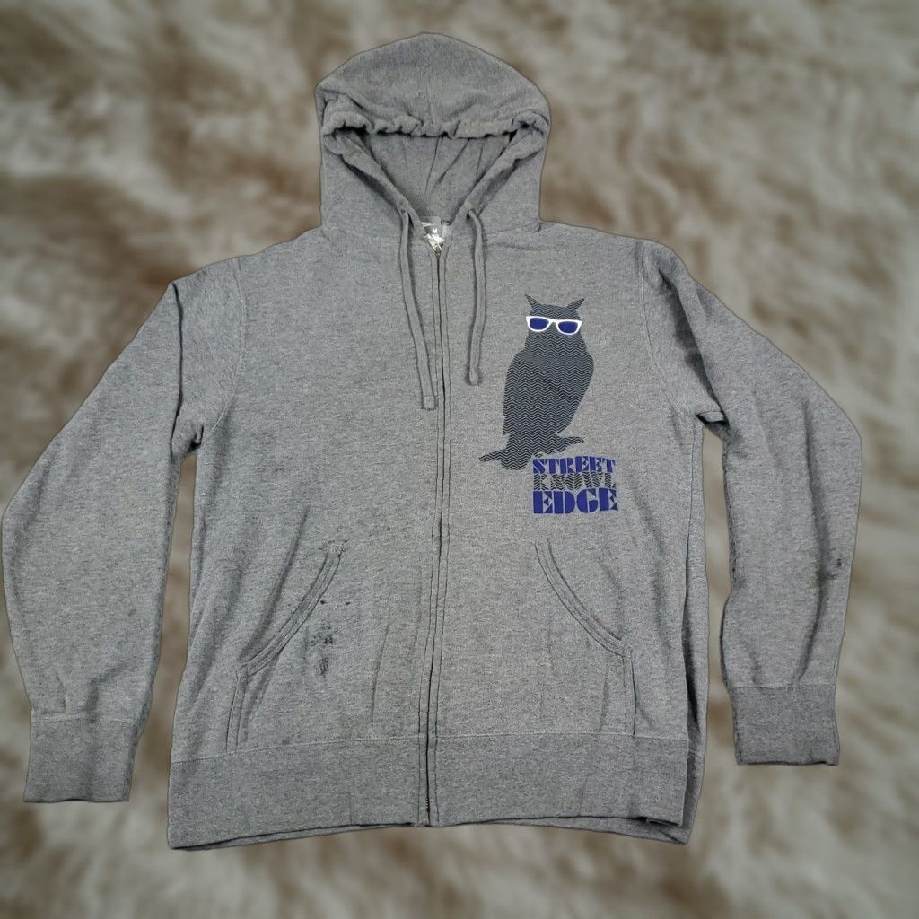 Nike Nike Air Gray Full Zip Hoodie Sweatshirt Mens Size M - Stained, Adjustable, Pockets Size US M / EU 48-50 / 2 - 1 Thumbnail