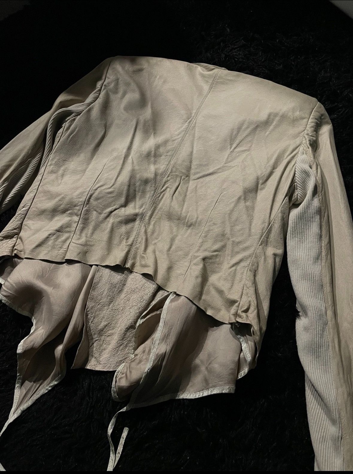 Rick Owens Rick Owen’s olmar n mirta leather jacket Size US S / EU 44-46 / 1 - 8 Thumbnail
