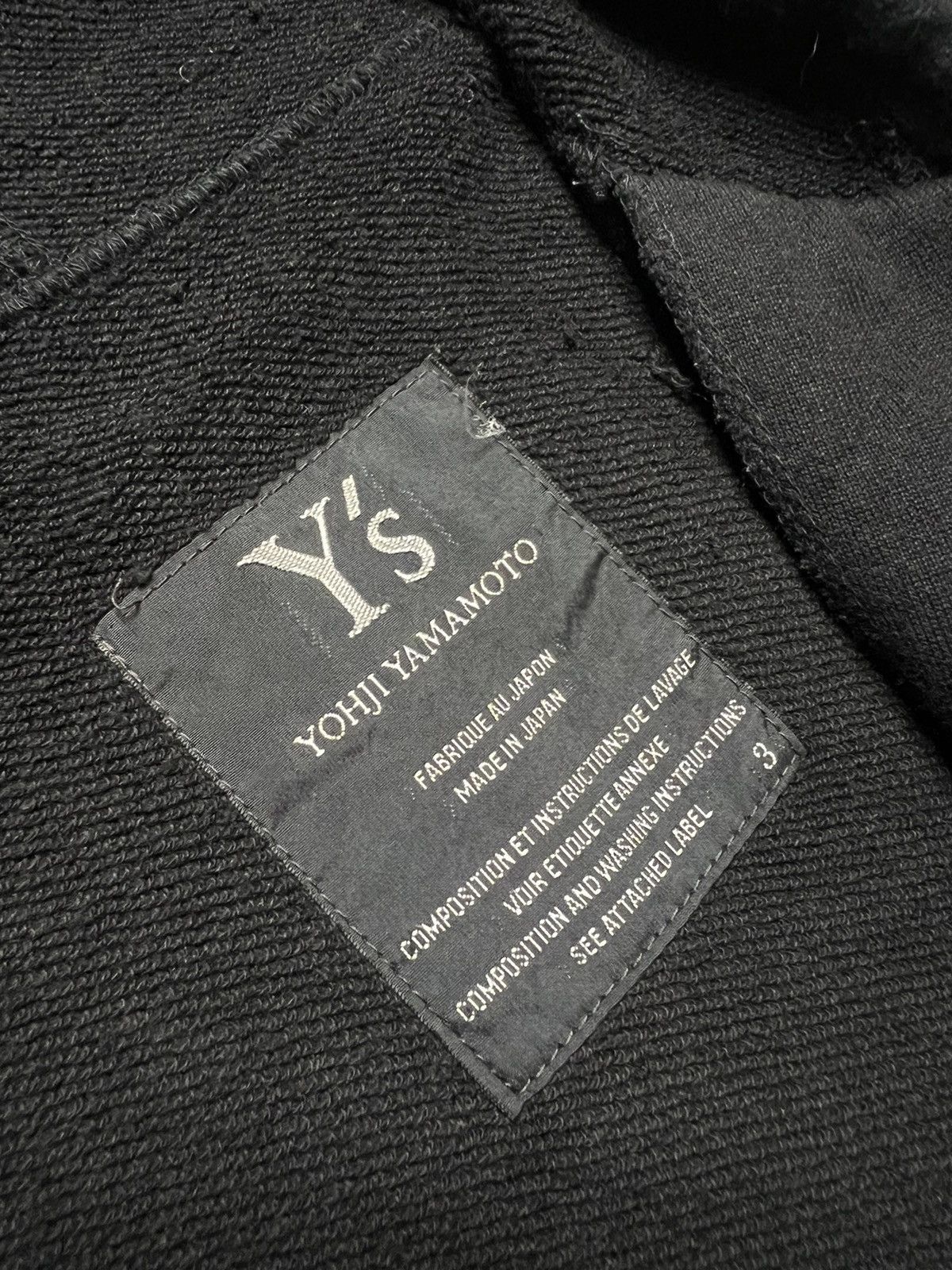 Yohji Yamamoto Y’S Cotton Hoodie Size US M / EU 48-50 / 2 - 8 Thumbnail