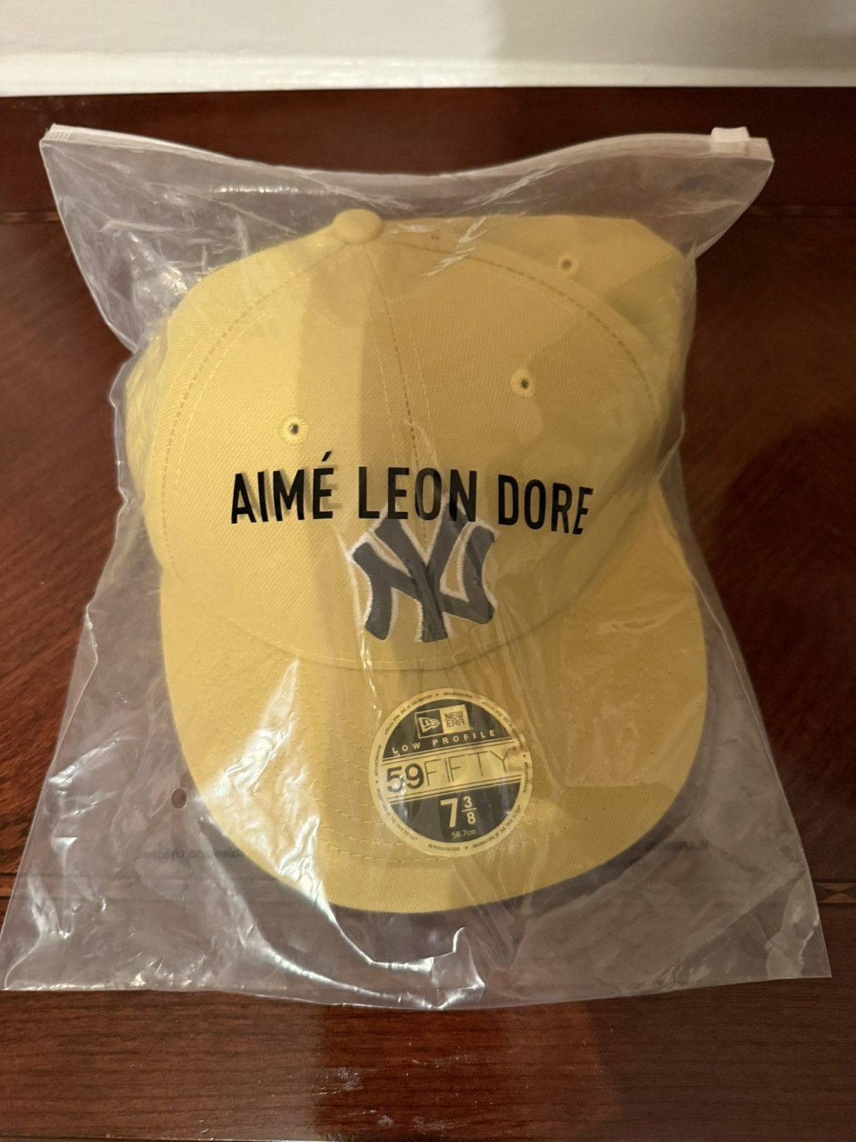 Aime Leon Dore × New Era Aime Leon Dore New Era New York Yankees Fitted Yellow 7 3/8 Size ONE SIZE - 10 Thumbnail