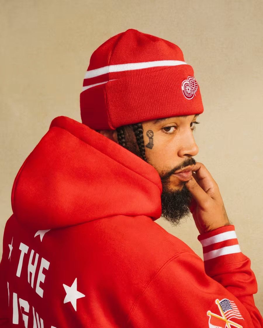 NHL × October's Very Own OVO x DETROIT RED WINGS BEANIE Size ONE SIZE - 3 Thumbnail