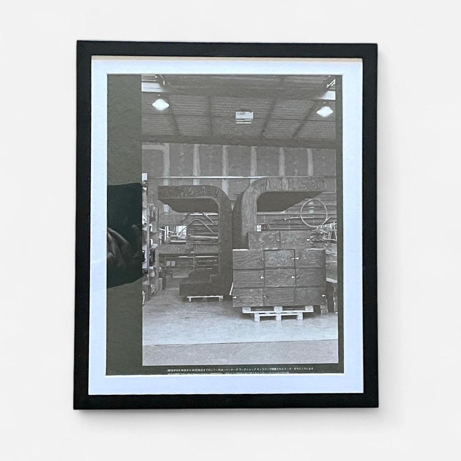 Rick Owens × Vintage Rick Owens furniture exhibition framed poster Archive 9x11 Size ONE SIZE - 1 Thumbnail
