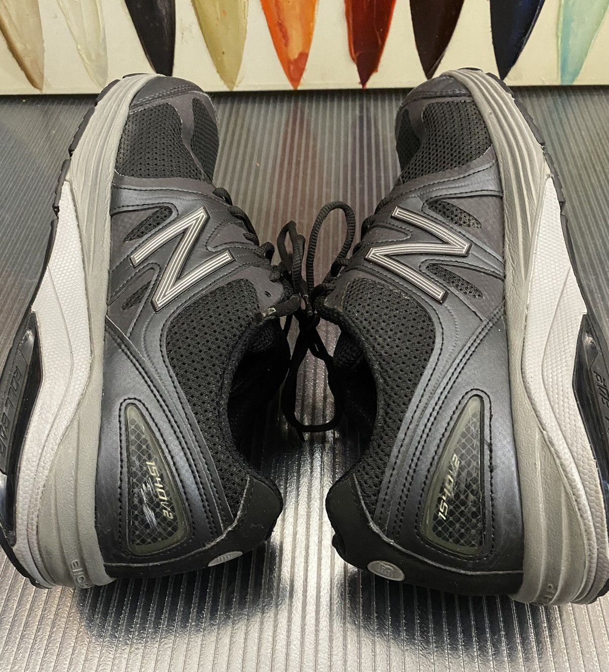 New Balance New Balance Men's 1540v2 Black/Silver 11 EE Made in USA VGC Size US 11 / EU 44 - 5 Thumbnail