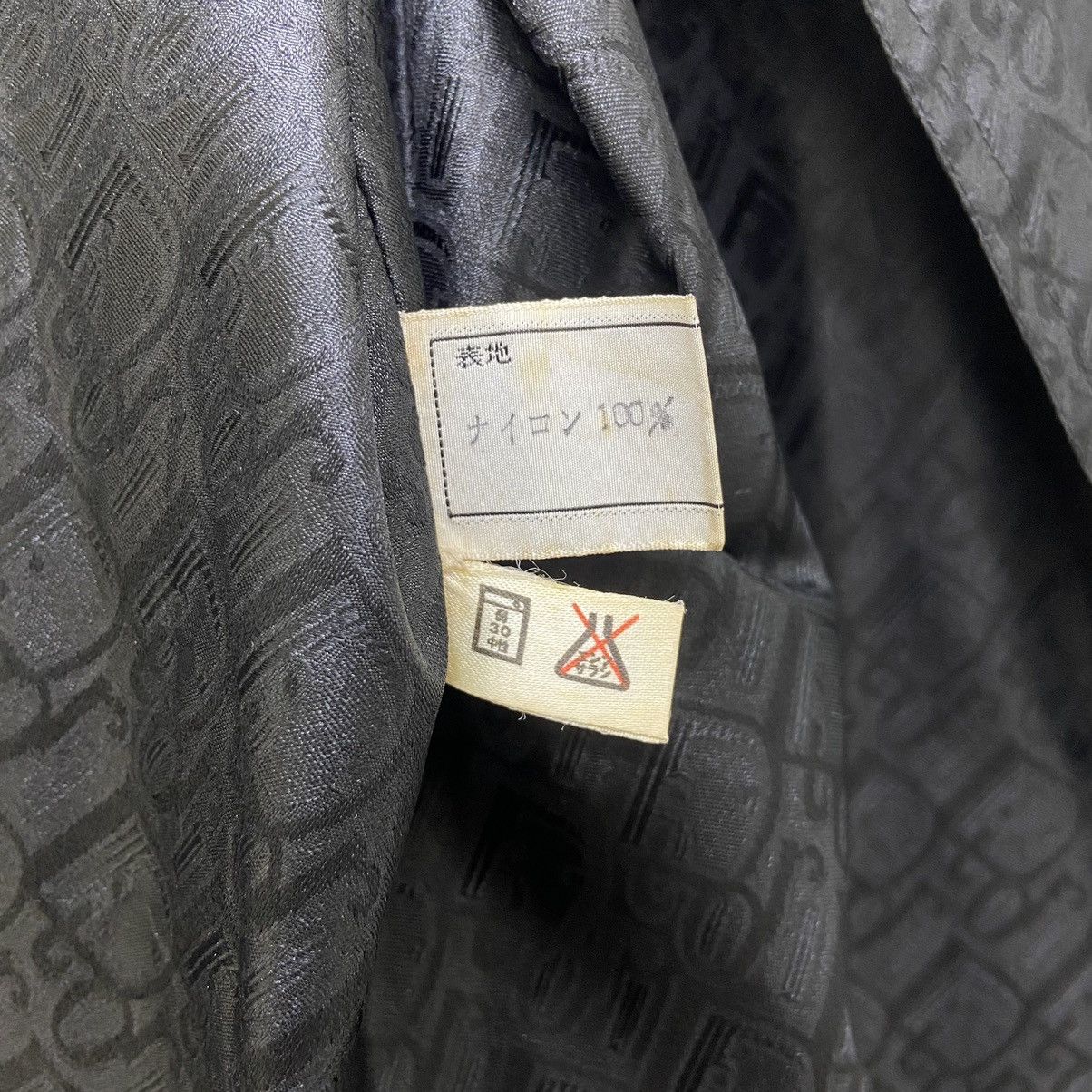 Vintage Miss Dior Modele Exportation Monogram Long Jacket Size M / US 6-8 / IT 42-44 - 18 Thumbnail