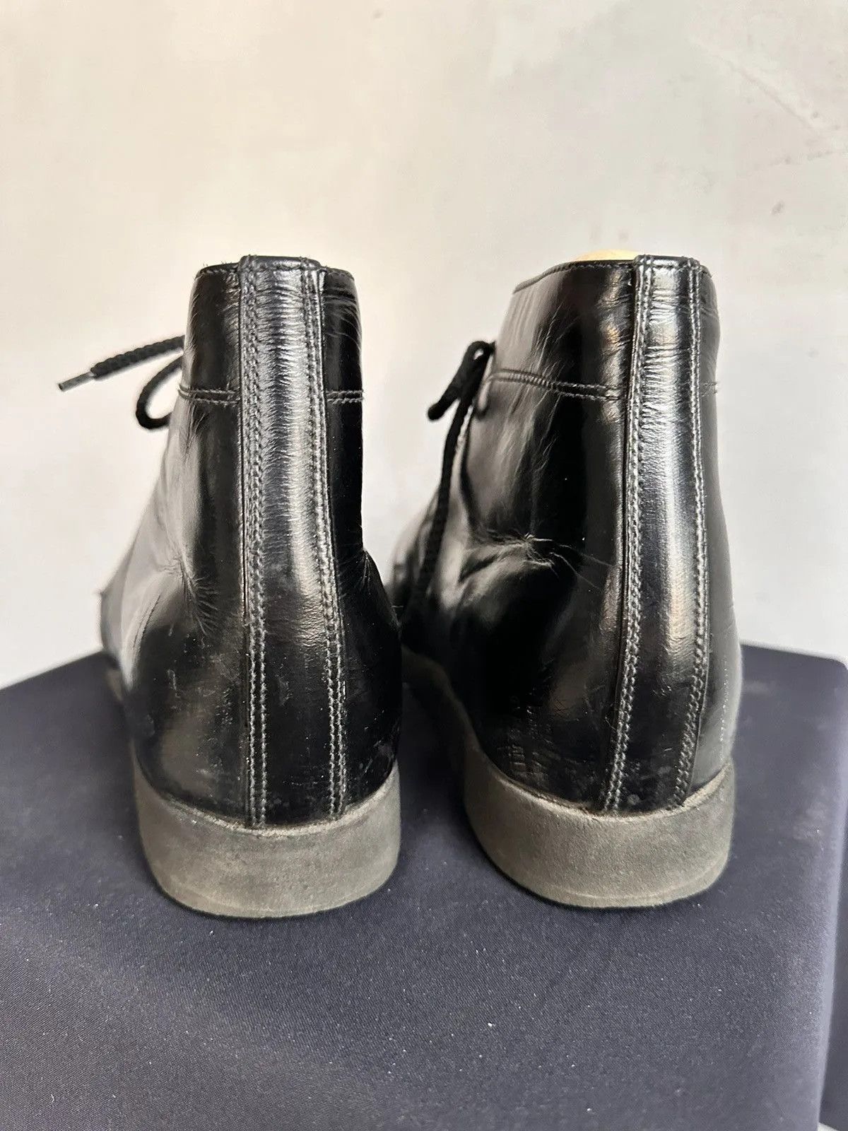 If Six Was Nine Leather Boots Vintage Visvim Style AS 98 Guidi Tornado Mart Size US 8 / EU 41 - 9 Thumbnail