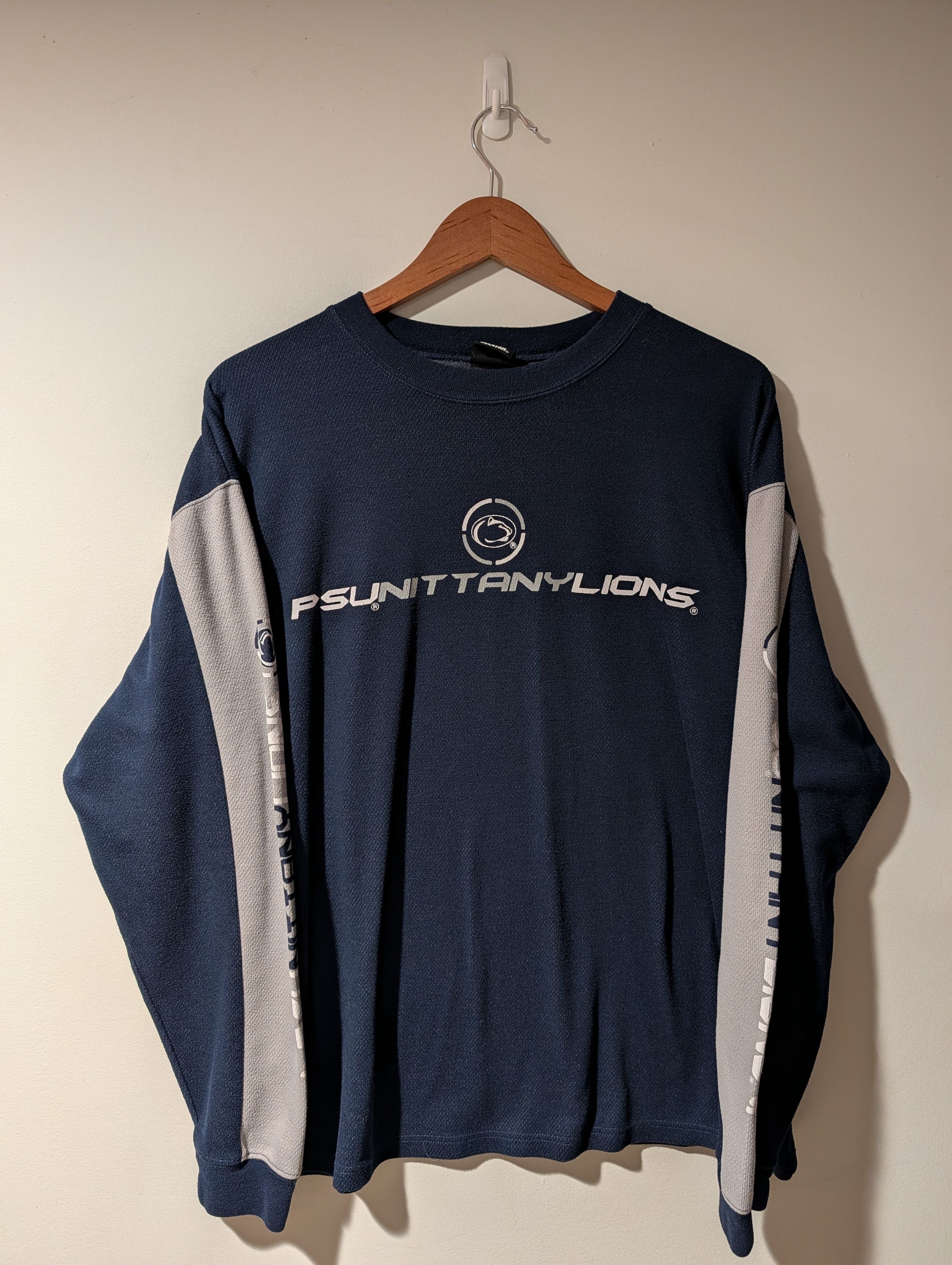 Starter Vintage 90s Penn State University Nittany Lion Thermal Size US L / EU 52-54 / 3 - 1 Thumbnail
