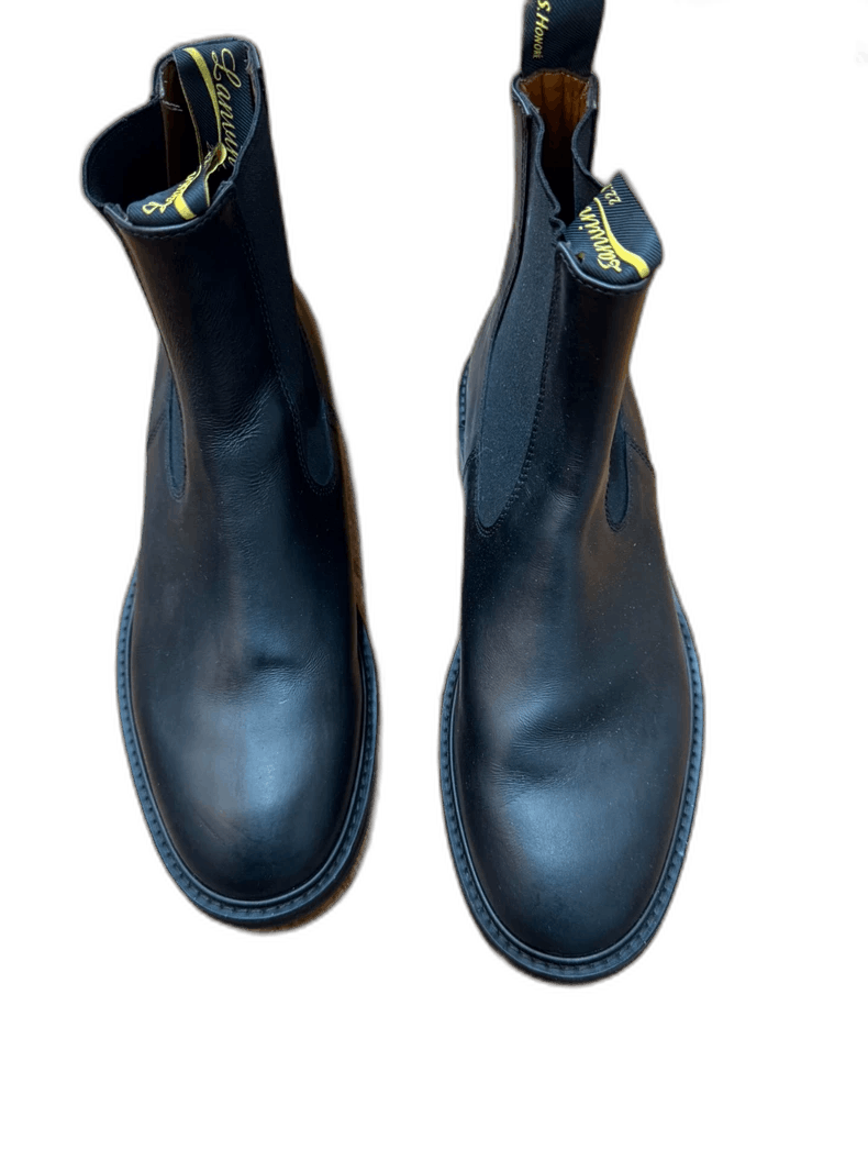 Lanvin LANVIN Black Leather Chelsea Boots Size 42 Size US 9 / EU 42 - 1 Thumbnail