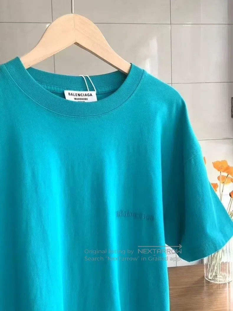 Balenciaga Balenciaga Embroidered Logo Short Sleeve T-Shirt, XS Size Size US XS / EU 42 / 0 - 3 Thumbnail