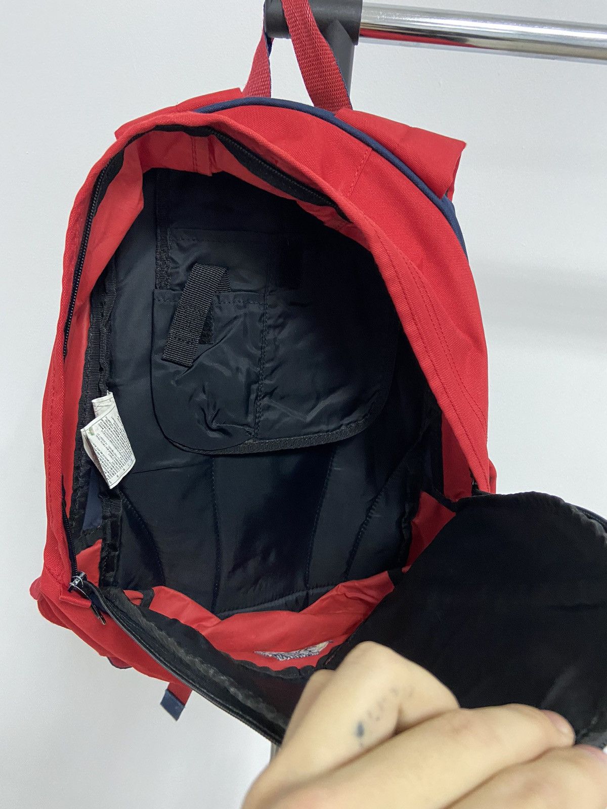 Nike × Vintage Nike Air Backpack Vintage Big Logo Size ONE SIZE - 5 Thumbnail