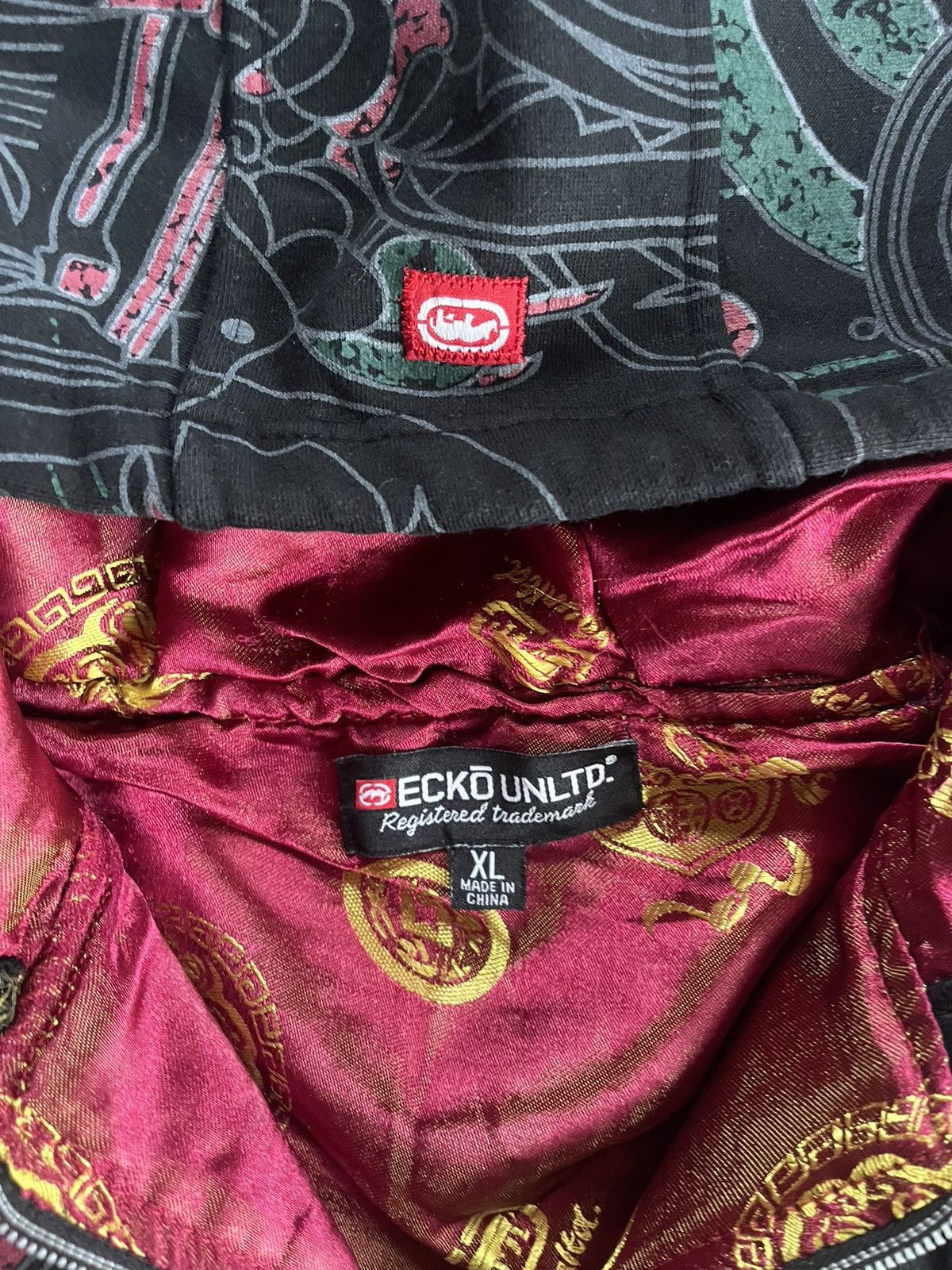 Ecko Unltd. Ecko Unltd. Multicolour AOP Tribal Printed Baggy Zip Hoodie Size US XL / EU 56 / 4 - 10 Thumbnail