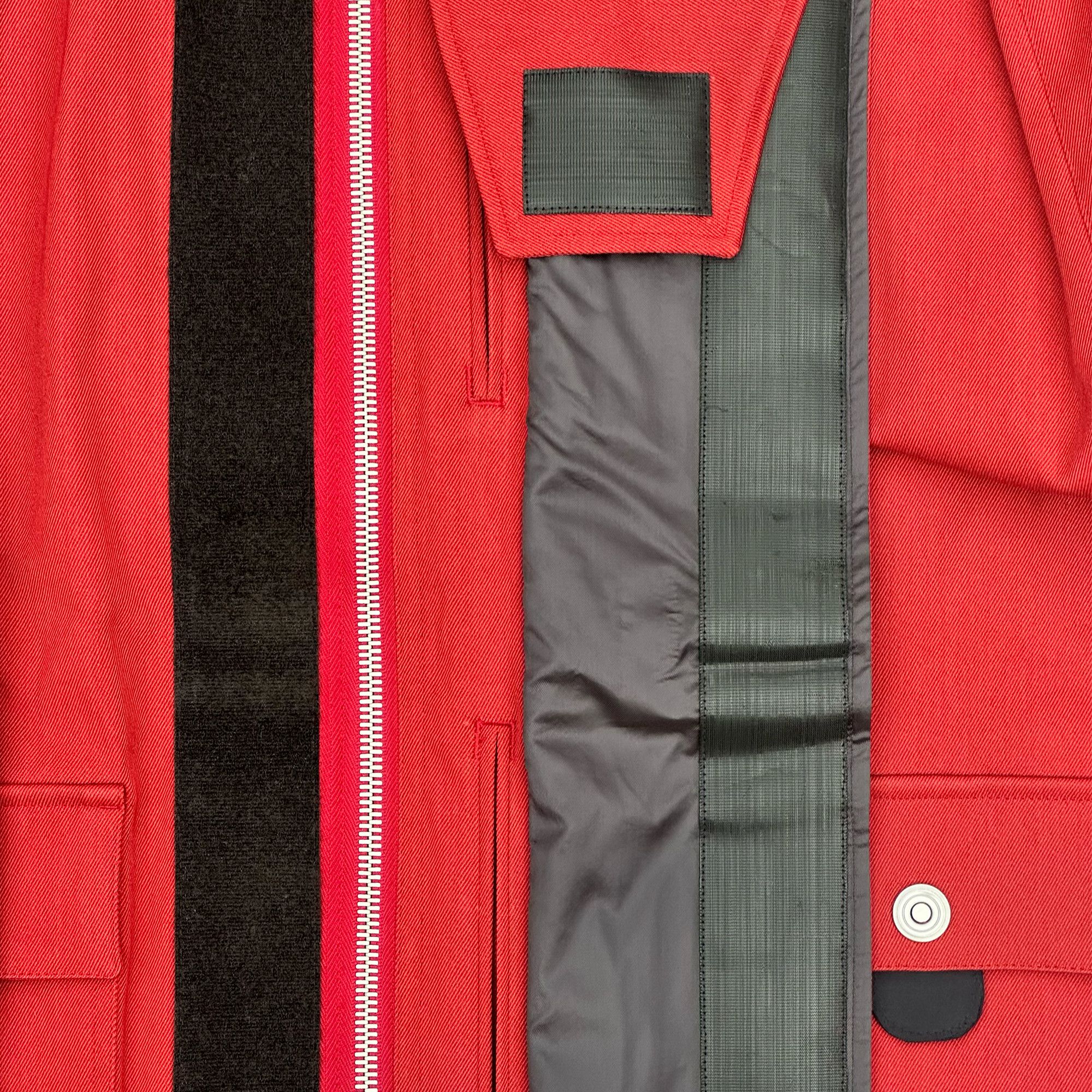 Kiko Kostadinov 0004 Virgin Wool Fireman Coat Size US M / EU 48-50 / 2 - 5 Thumbnail