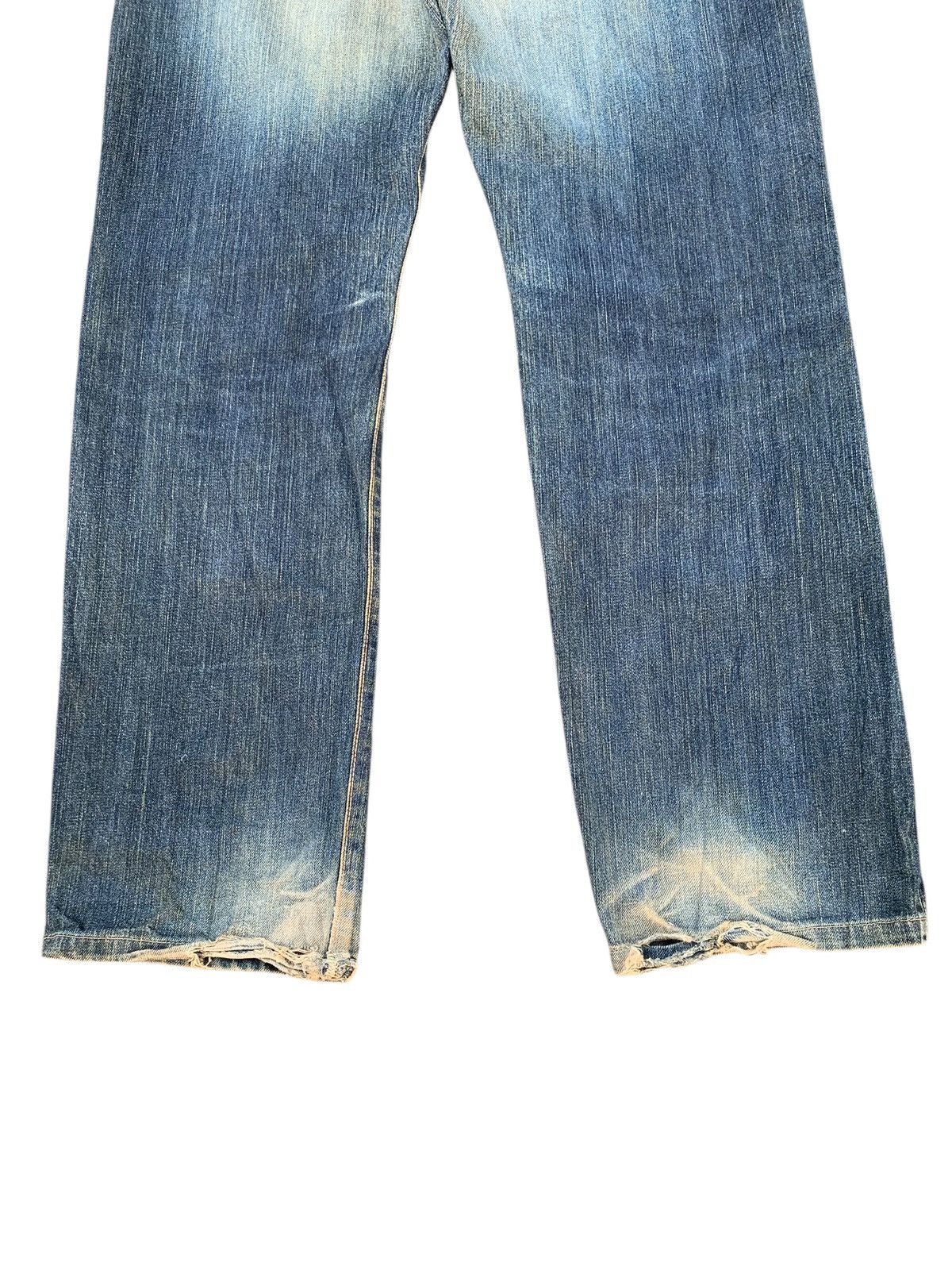 Edwin VINTAGE EDWIN SELVEDGE 505s JAPANESE DISTRESSED DENIM Size US 32 / EU 48 - 9 Thumbnail
