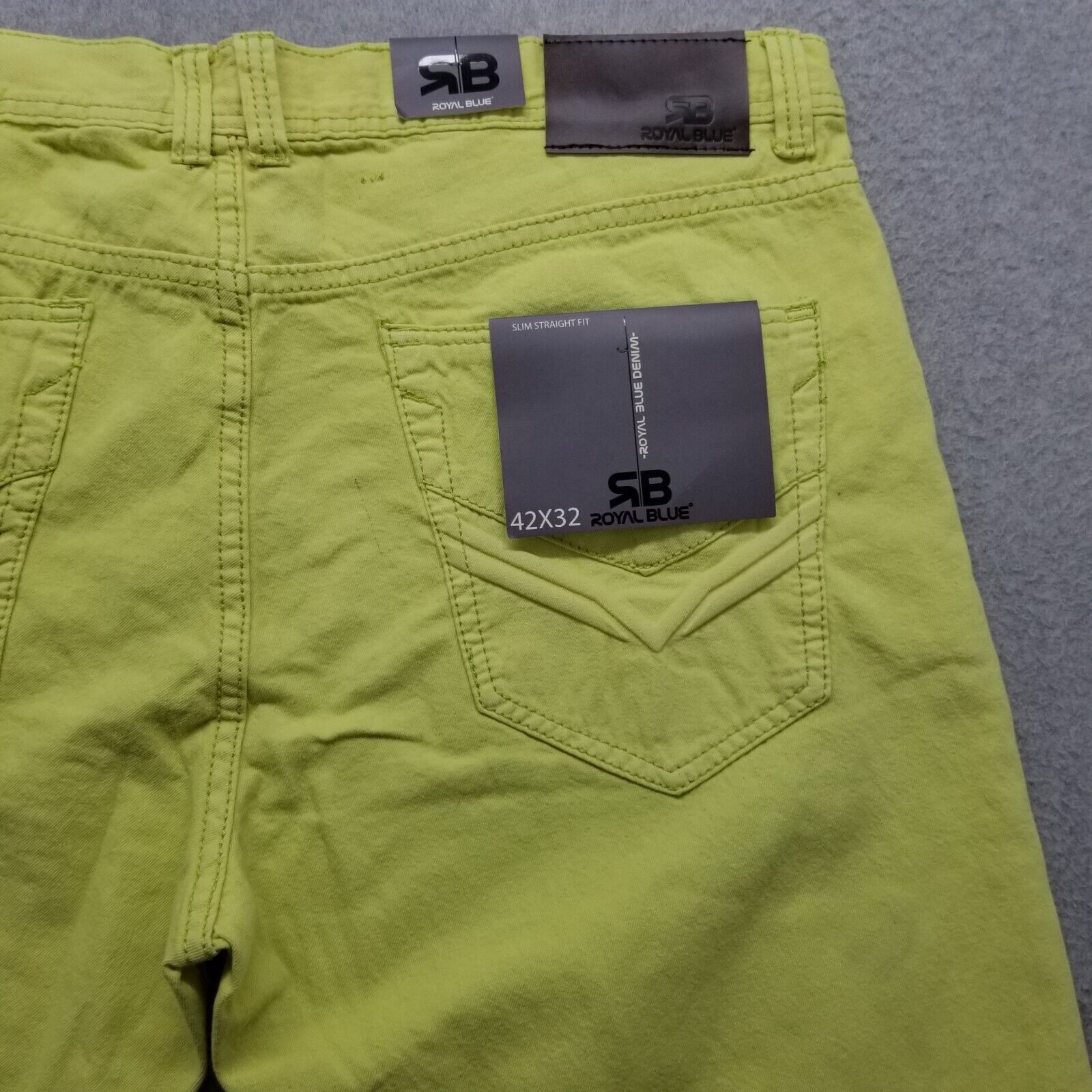 Other Royal Blue Shorts Mens 42 Chino Pockets Casual Cotton Size US 42 / EU 58 - 10 Thumbnail