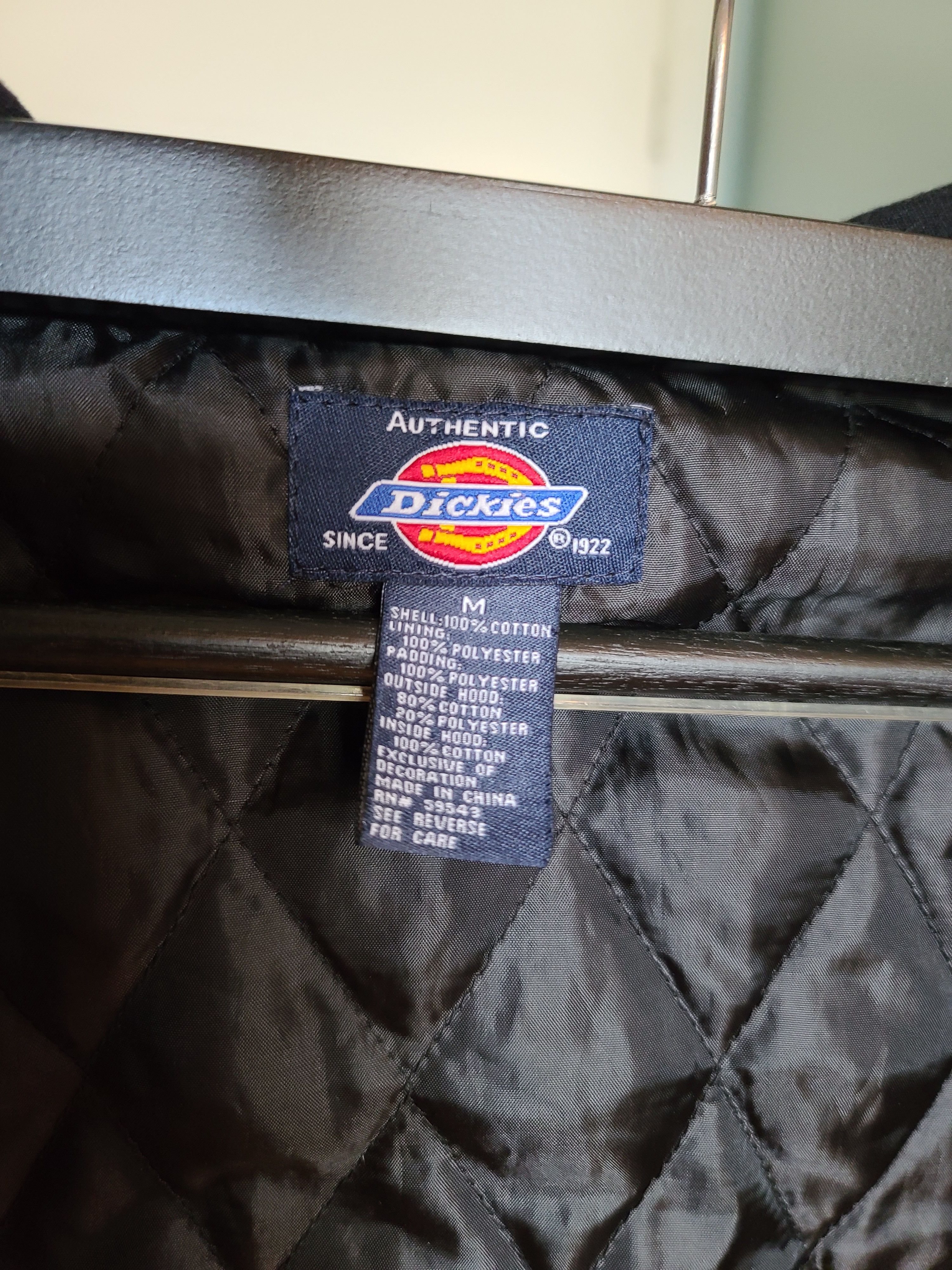 Dickies Zipup Flannel Hoodie M