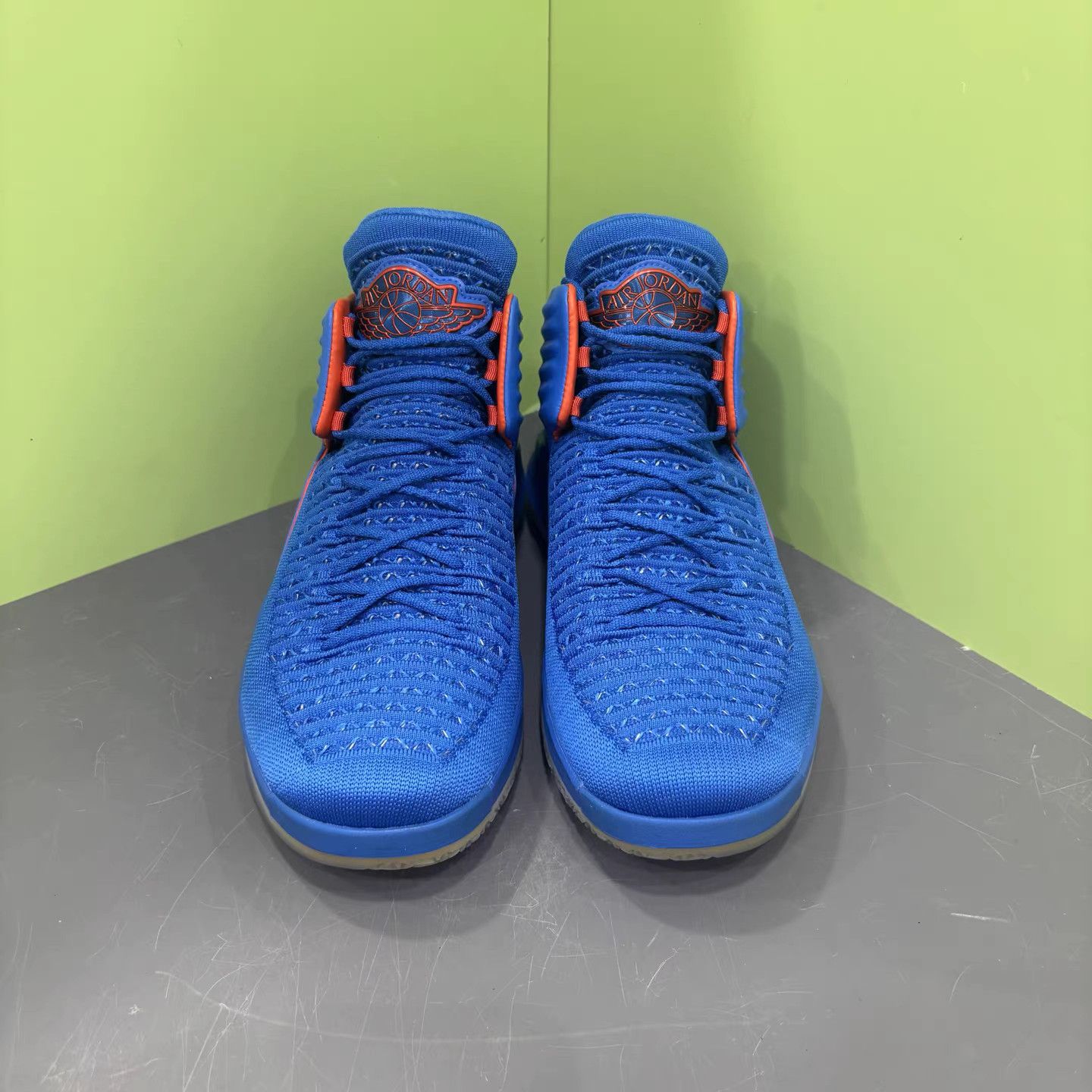 Jordan Brand Air Jordan 32 Russell Westbrook OKC PE Basketball Shoes K15 Size US 10 / EU 43 - 2 Thumbnail
