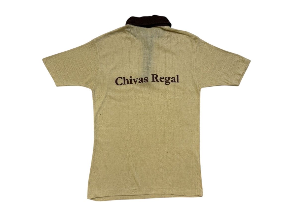Vintage Vintage 70s Chivas Regal polo tee Size US S / EU 44-46 / 1 - 2 Thumbnail