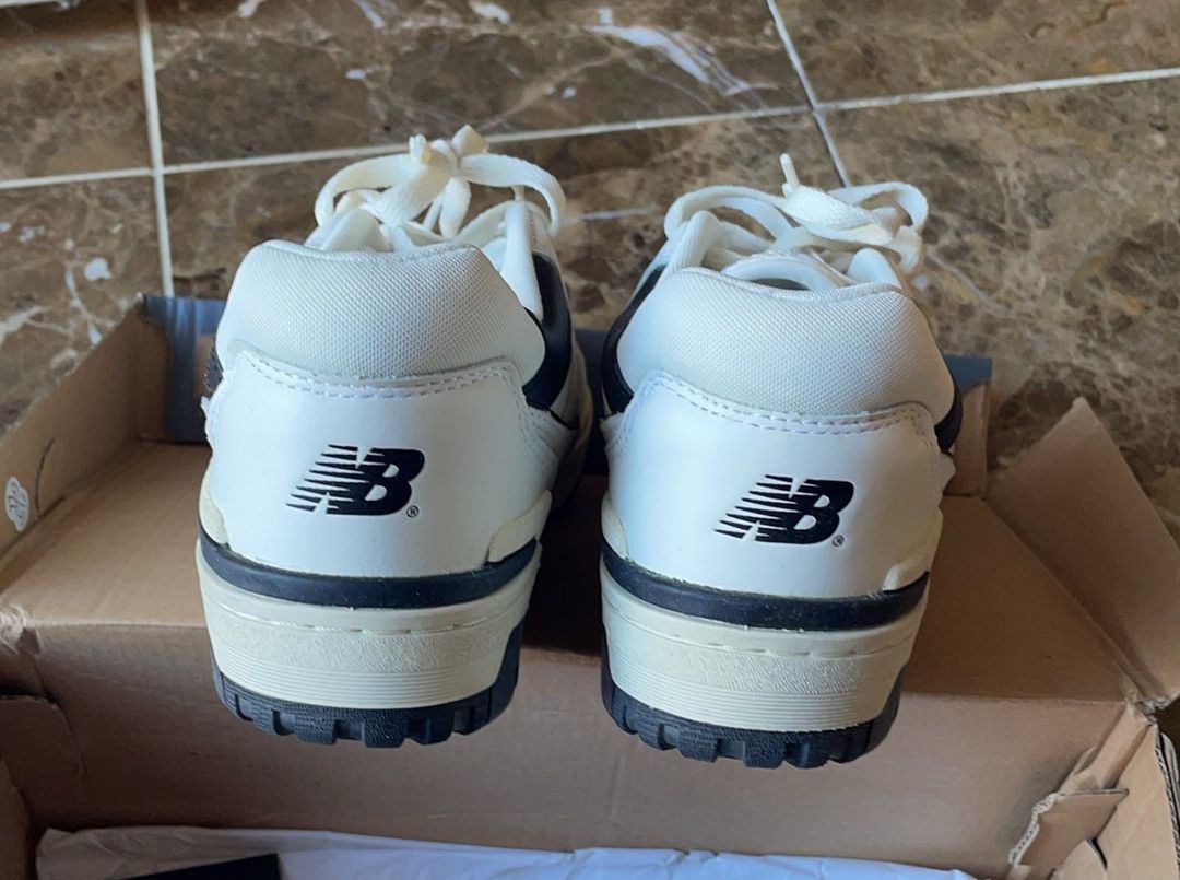 New Balance New Balance 550 Creme Black Size US 9 / EU 42 - 3 Thumbnail