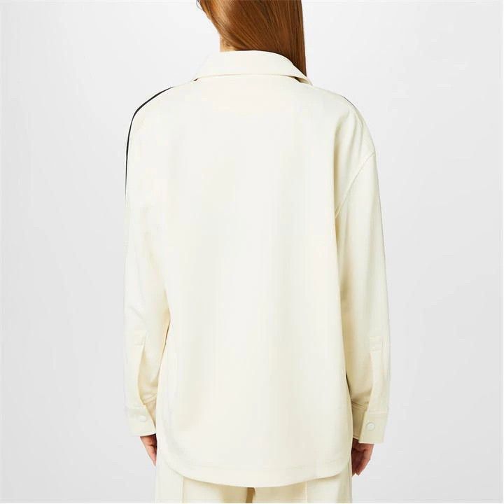 Palm Angels o1s22i1n0824 Track Long Sleeve T-Shirt in White Size XS / US 0-2 / IT 36-38 - 4 Thumbnail