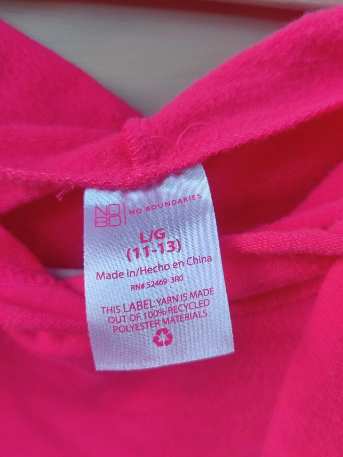 Other No Boundaries Juniors Hooded Triple Stack Dress Tunic Large Size L / US 10 / IT 46 - 8 Thumbnail