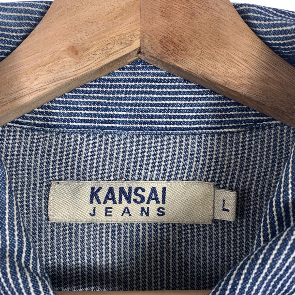 Kansai Yamamoto KANSAI YAMAMOTO Kansai Jeans Japanese Brand Sweater Jacket Size US L / EU 52-54 / 3 - 5 Thumbnail