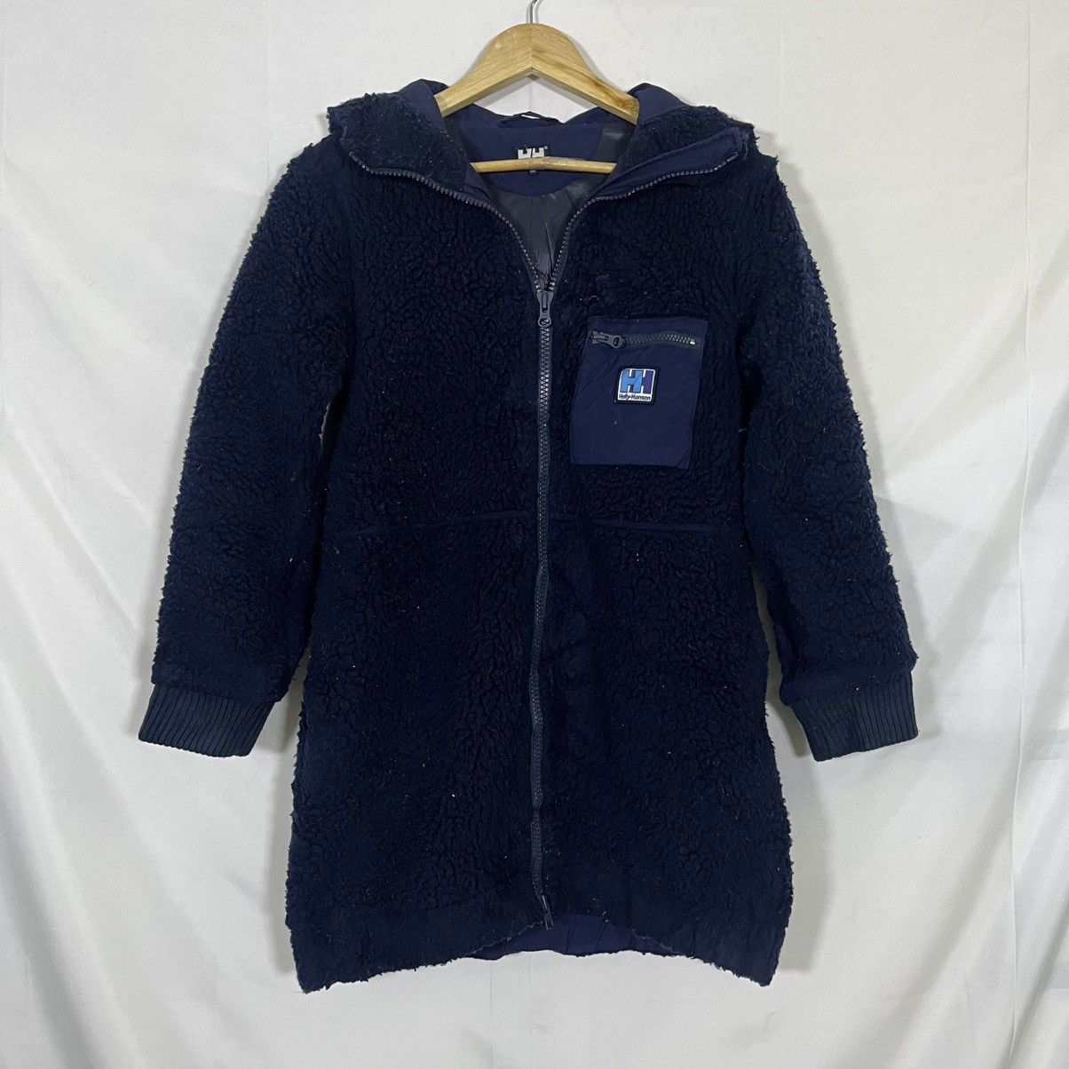 Helly Hansen VINTAGE HELLY HANSEN SHERPA FLEECE LONG JACKET Size XS / US 0-2 / IT 36-38 - 1 Thumbnail