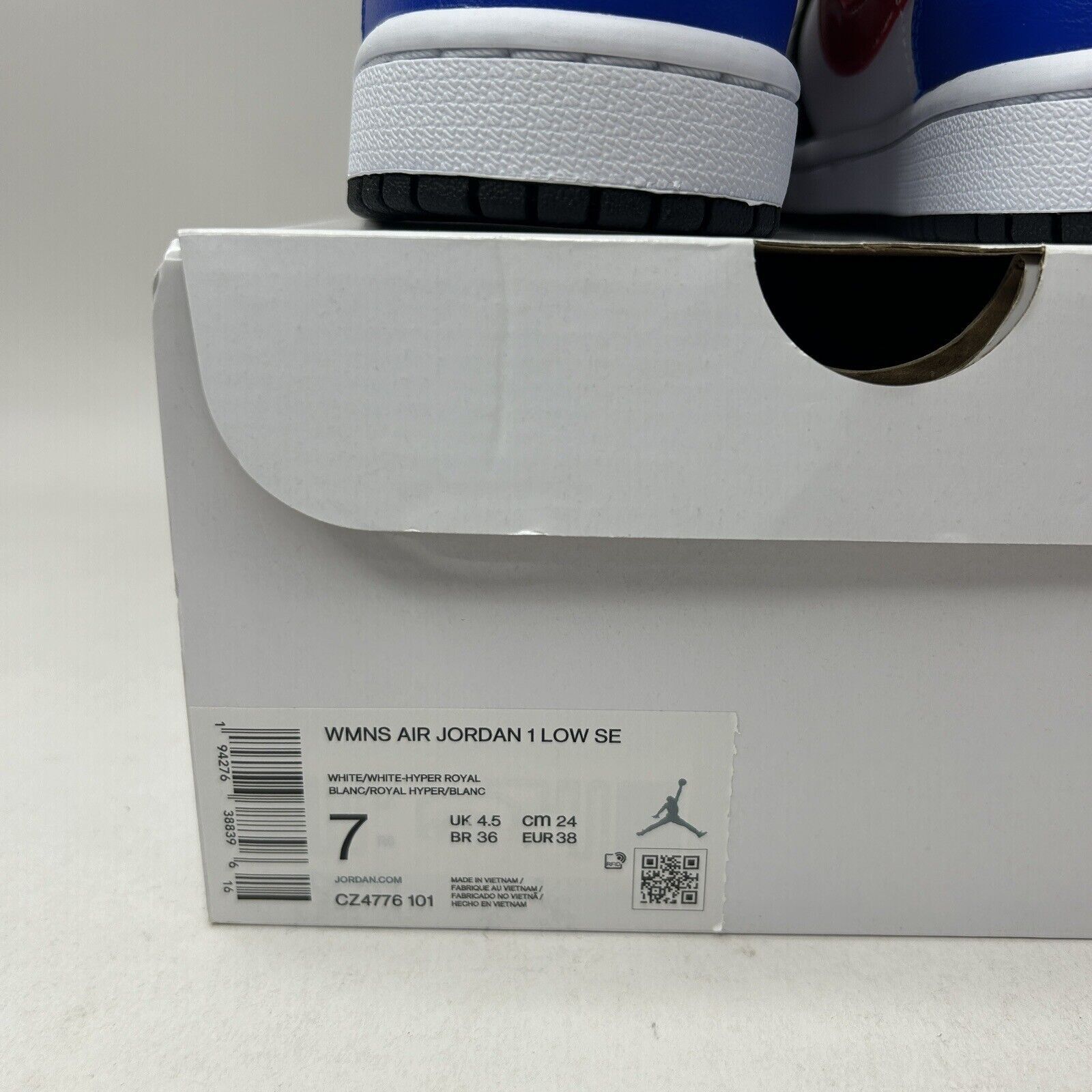 Nike Nike Air Jordan 1 Low SE “Black Toe Multi-Color” 2023 Size US 7 / IT 37 - 5 Thumbnail