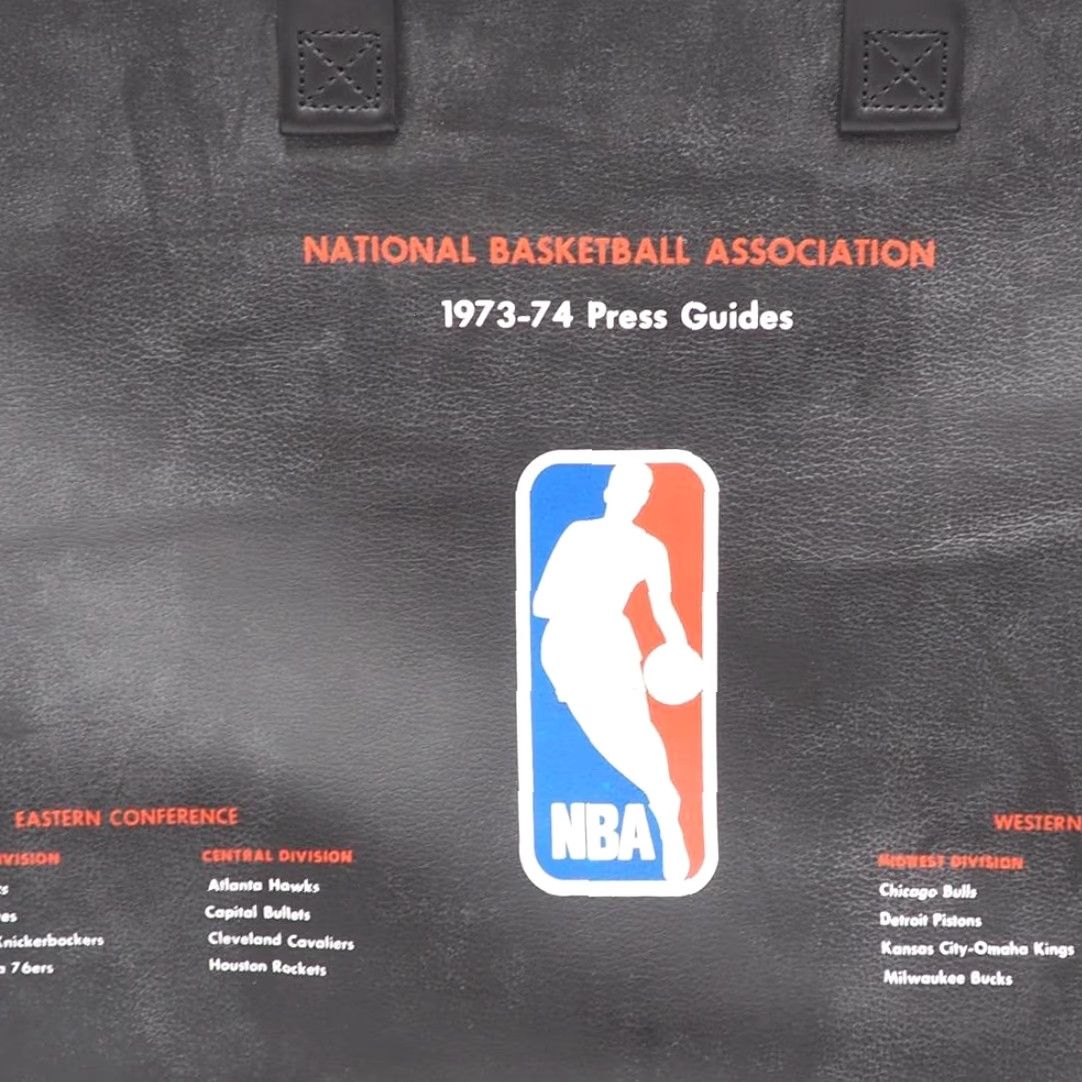 NBA VINTAGE NBA Briefcase/Attache Laptop Bag 1973-1974 Faux Leather Black Unbranded Unisex Adults 17in 11in Appliances? Size ONE SIZE - 2 Thumbnail