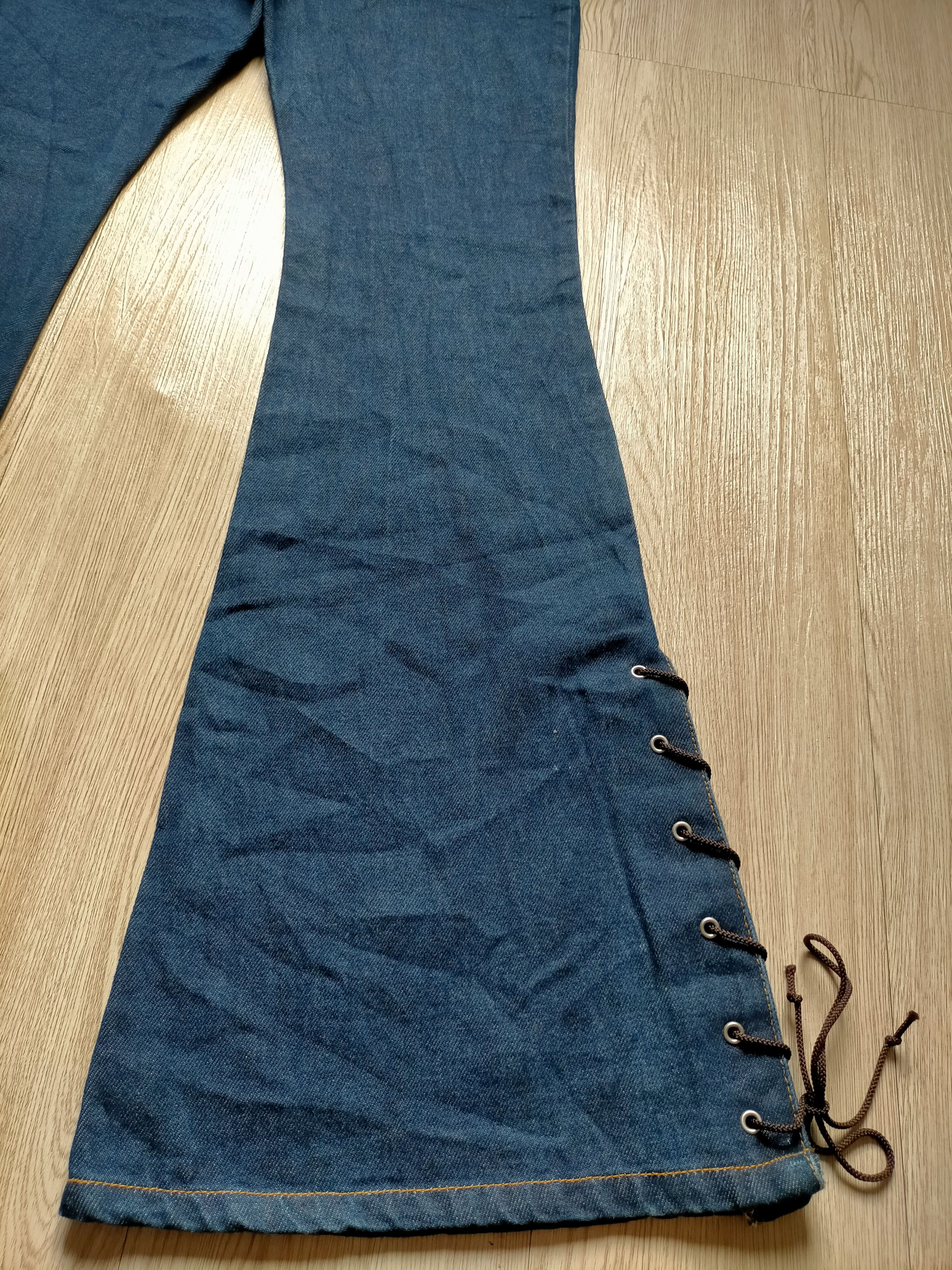 Le Grande Bleu (L.G.B.) Fiftyh FTS Flare Jeans Boot cut Denim Size US 28 / EU 44 - 15 Thumbnail