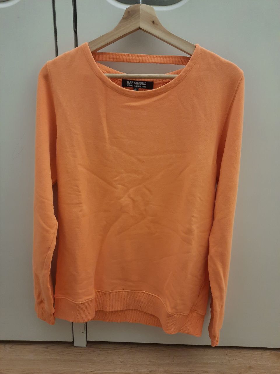 Raf Simons SS08 Neck Slit Sweatshirt Size US S / EU 44-46 / 1 - 1 Thumbnail