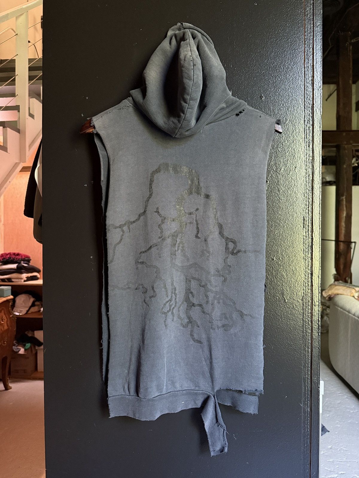 Raf Simons Raf Simons Virginia Creeper Hoodie Sleeveless Size US S / EU 44-46 / 1 - 7 Thumbnail