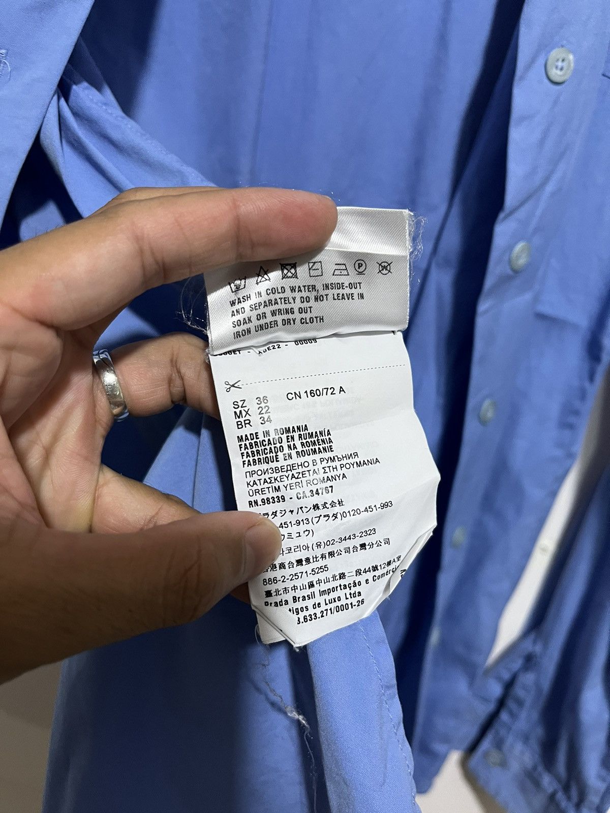 Prada Prada shirt Size S / US 4 / IT 40 - 6 Thumbnail