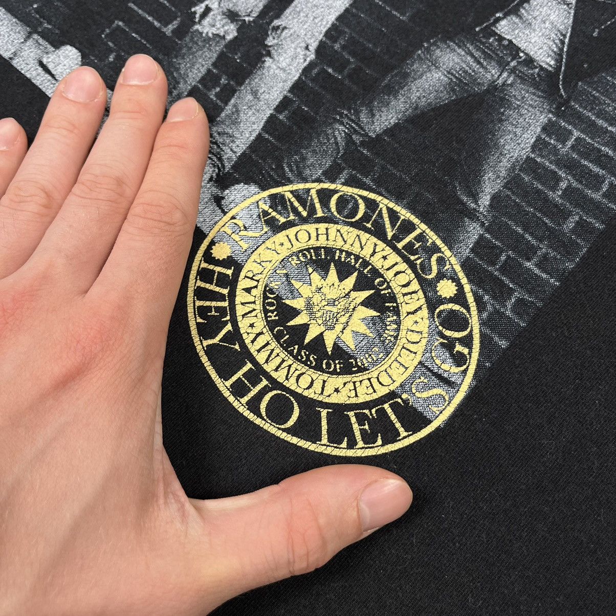 Band Tees Vintage Ramones Anthology rock band tee 90’s Size US L / EU 52-54 / 3 - 14 Thumbnail