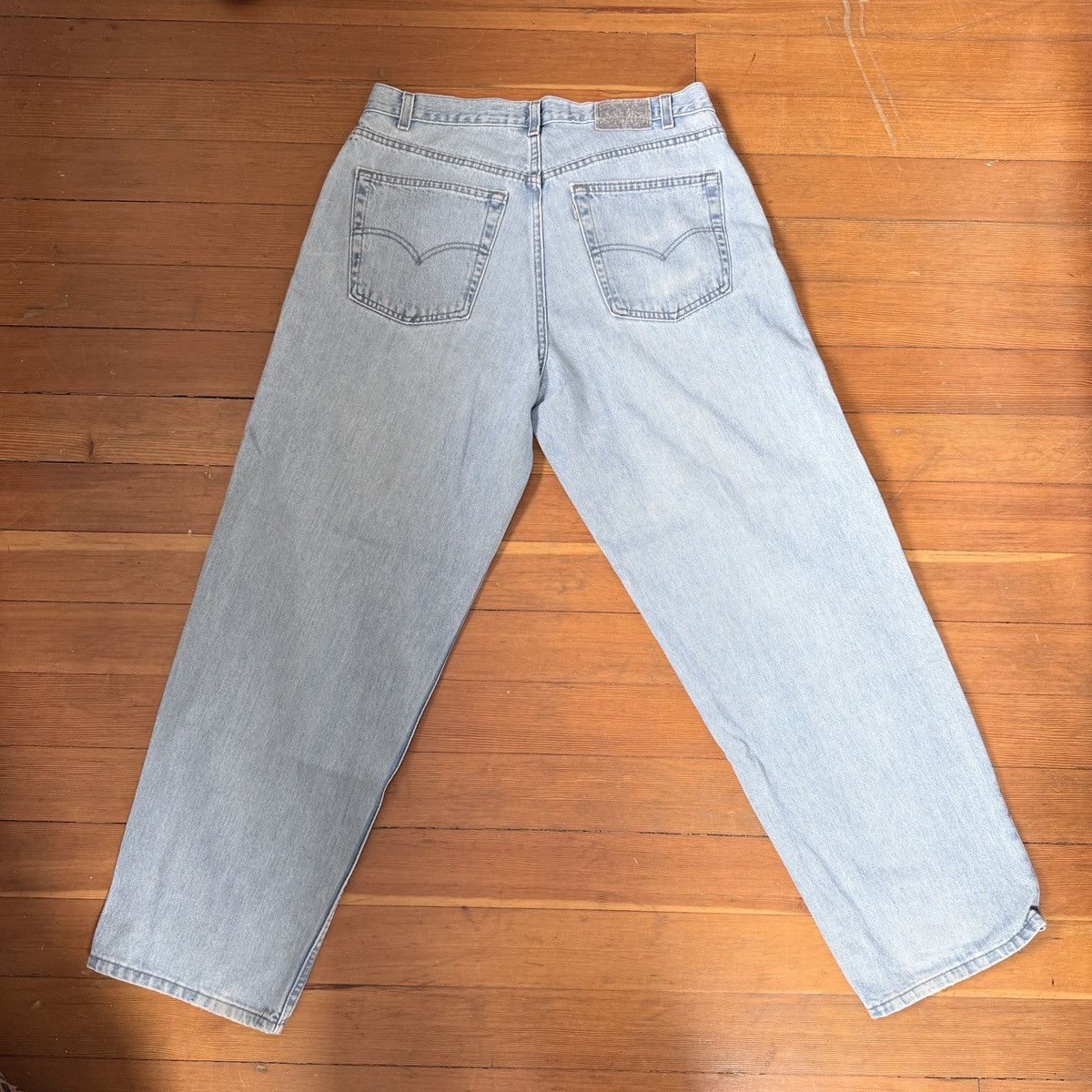 Levi's Vintage Clothing 90’s Silvertab Super Baggy Jeans Size US 36 / EU 52 - 2 Thumbnail