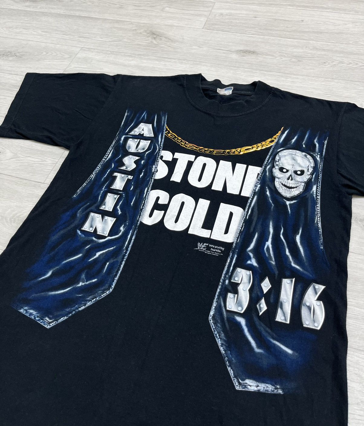 WWE Rare Vintage 1999 Merch Shirt Stone Cold Austin 3:16 Size US S / EU 44-46 / 1 - 2 Thumbnail