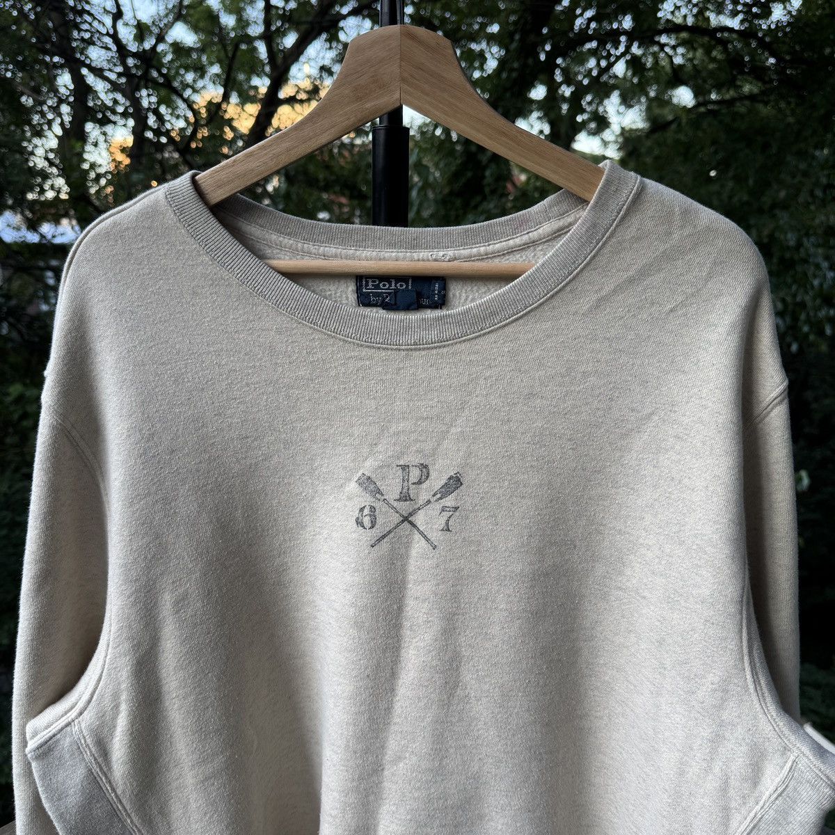 Polo Ralph Lauren Vintage Polo Ralph Lauren Sweatshirt RRL ERD Grunge Margiela Size US XL / EU 56 / 4 - 2 Thumbnail