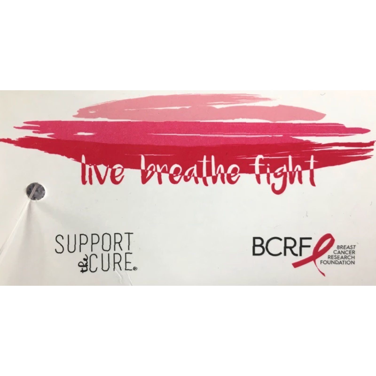 Olive Live Breathe Fight Hoodie Womens S Red Pink Floral Cancer Awareness Size S / US 4 / IT 40 - 4 Thumbnail