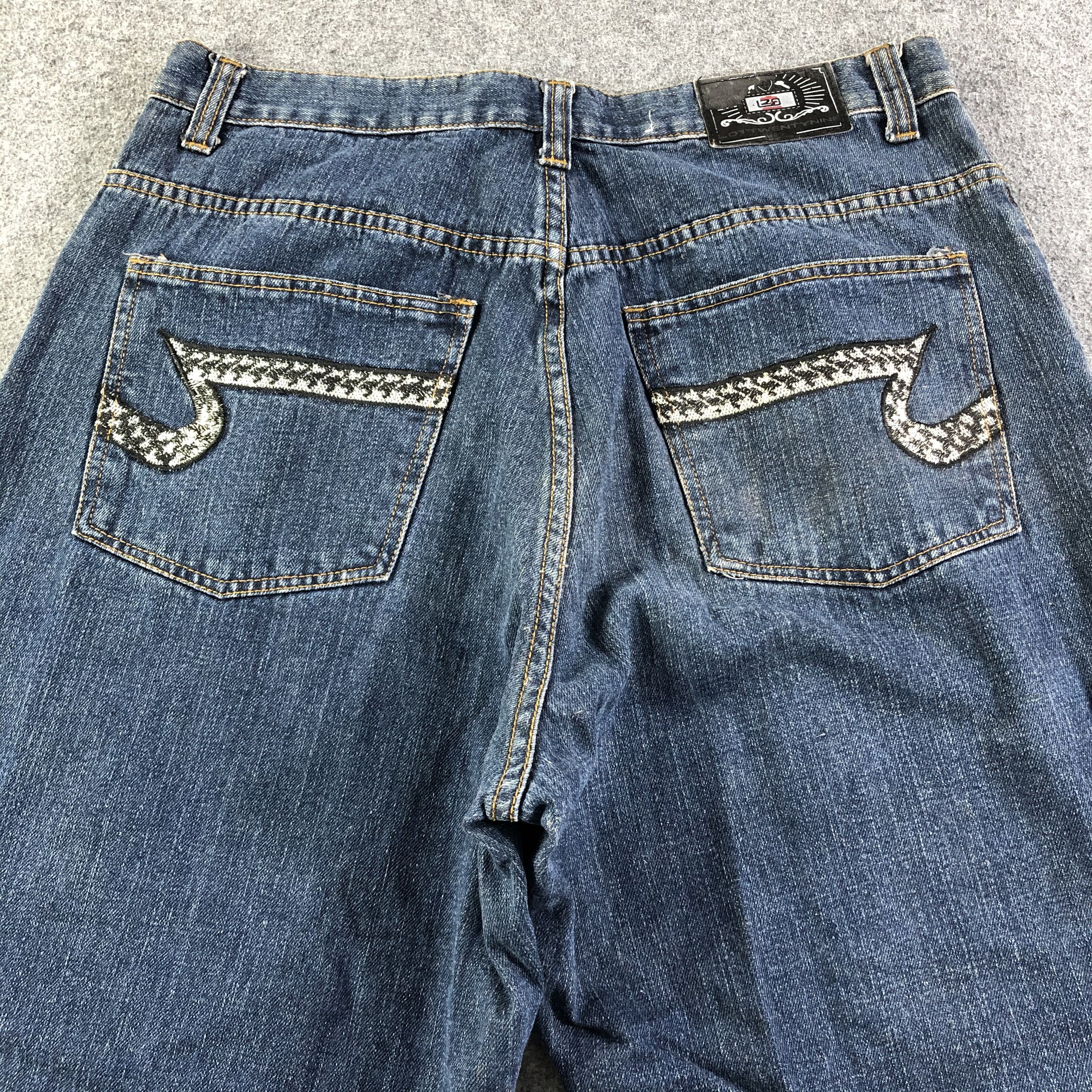 Japanese Brand Lot Twenty Nine Baggy Jeans Cropped Denim -J2701 Size US 36 / EU 52 - 4 Thumbnail