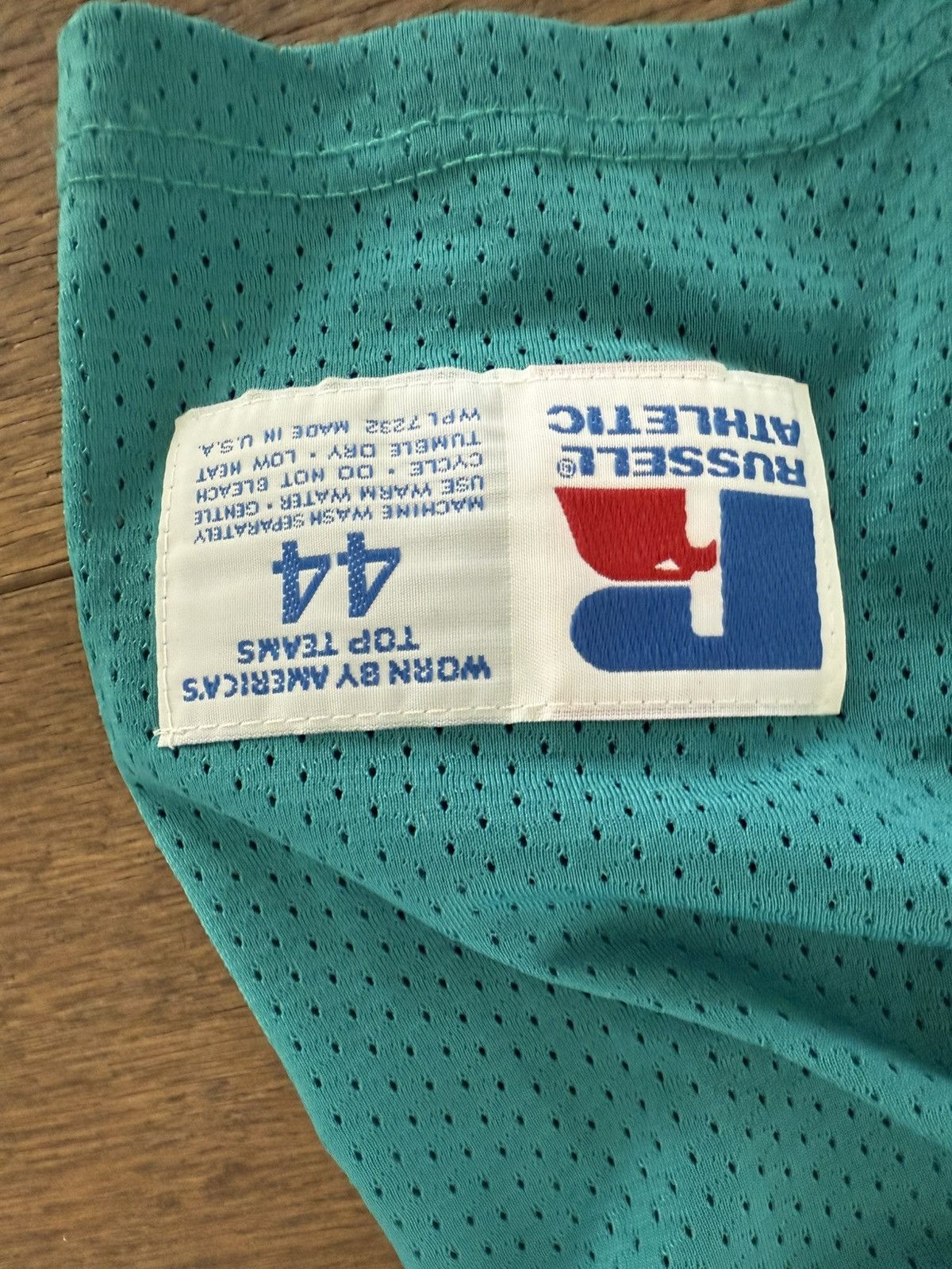 Russell Athletic Vintage Dan Marino Dolphins Jersey in Teal and Orange Sz44 Size US S / EU 44-46 / 1 - 4 Thumbnail