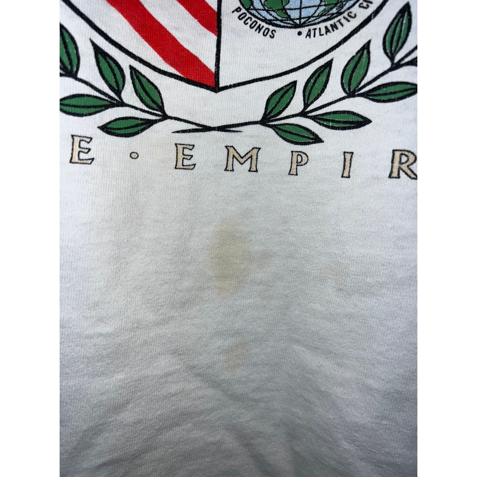 Vintage Womens Vintage Caesars Shirt Las Vegas Crop Top Stained L Size L / US 10 / IT 46 - 6 Thumbnail