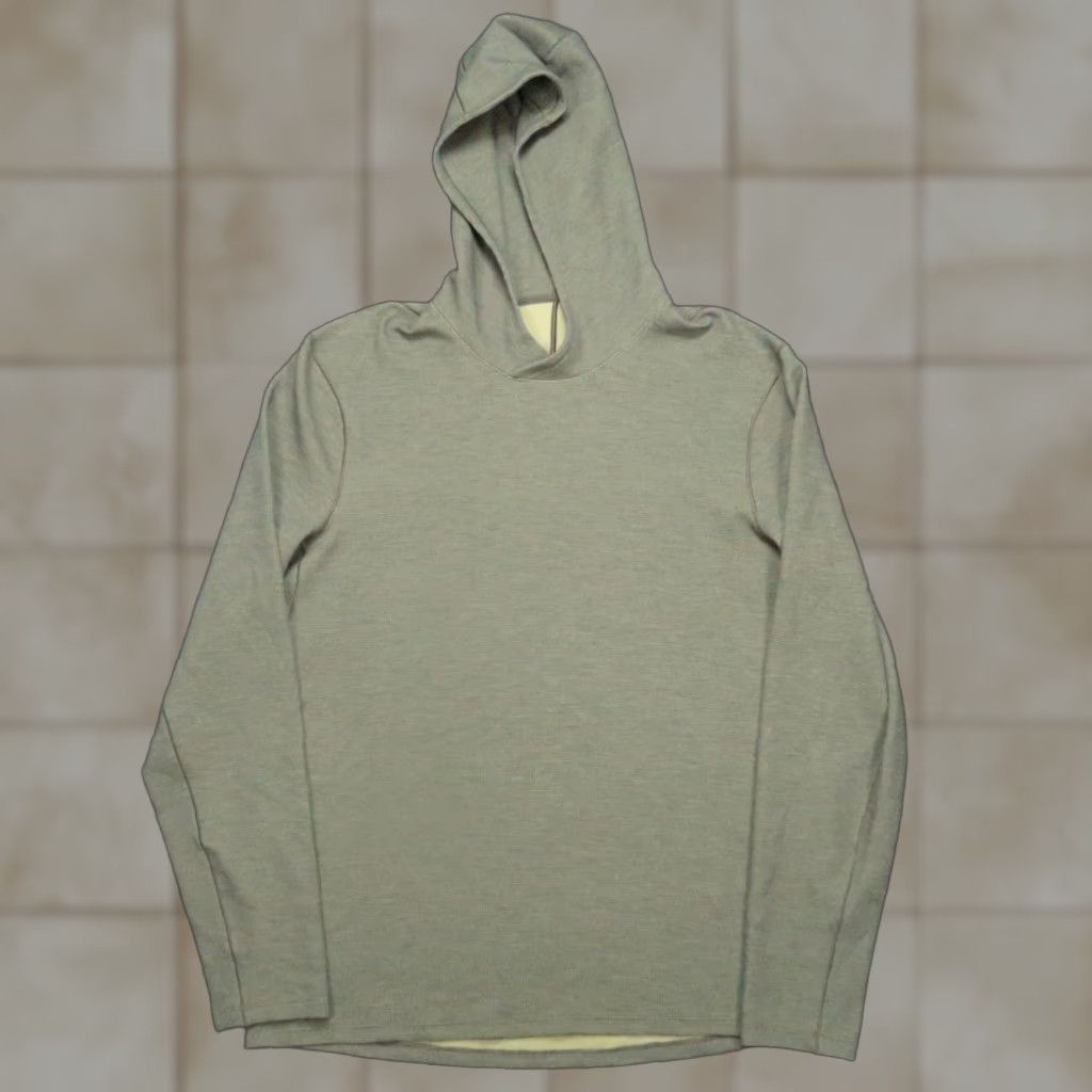 Lululemon Lululemon Hoodie Mens Medium Green Shift Stitch Pullover Long Sleeve Size US M / EU 48-50 / 2 - 1 Thumbnail