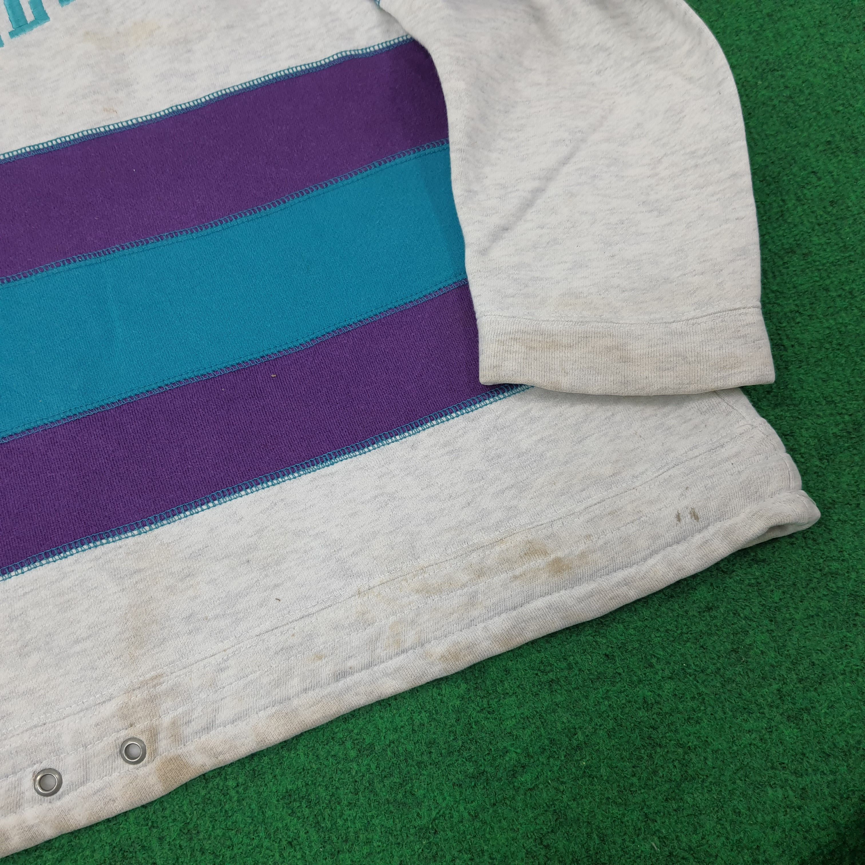 NBA Vintage NBA Charlotte Hornets Team Sports Sweatshirt C246N27 Size US M / EU 48-50 / 2 - 13 Thumbnail