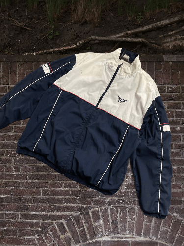 Reebok Man Light Jacket Reebok Vintage Basic Logo Y2k Size US L / EU 52-54 / 3 - 1 Thumbnail