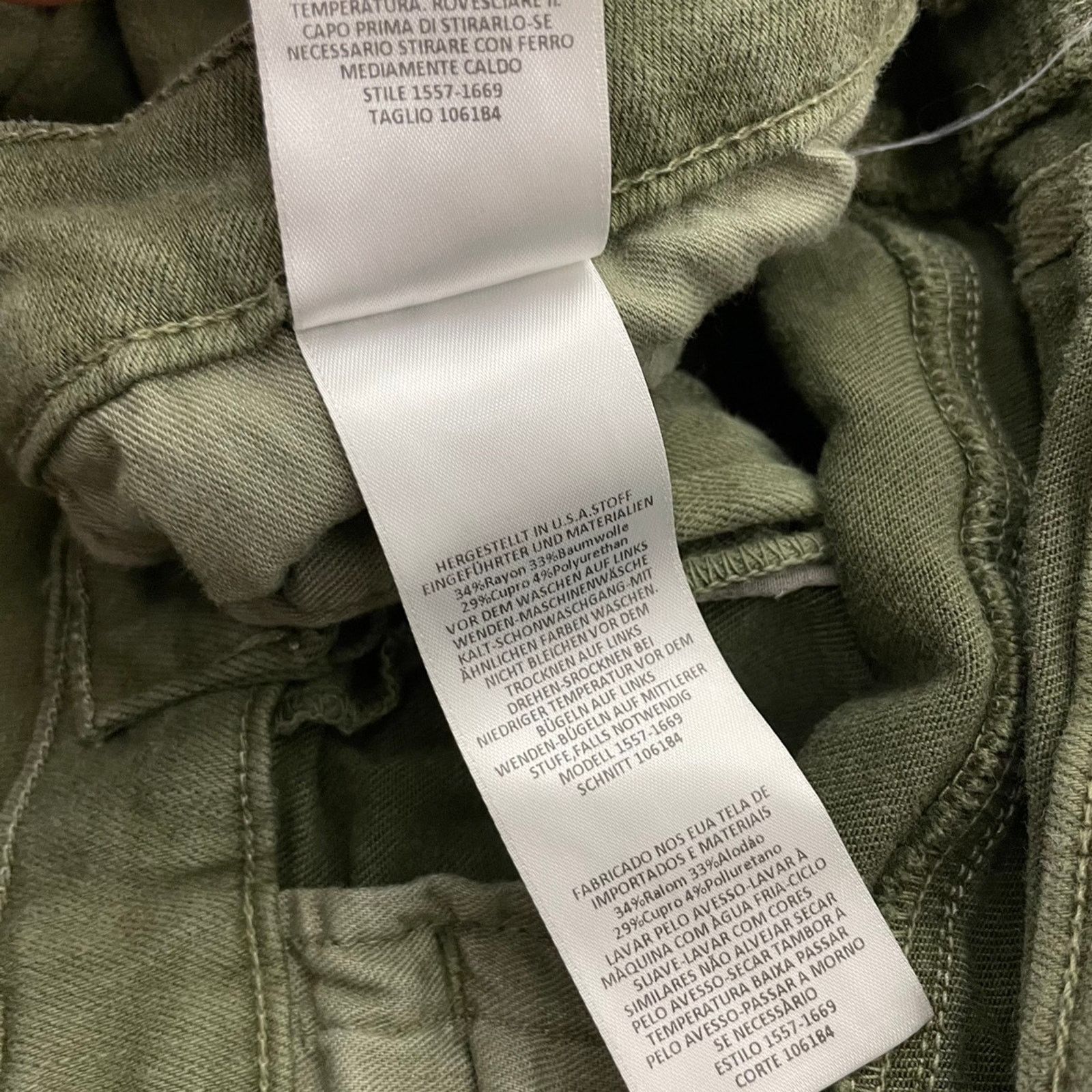 Current/Elliot CURRENT ELLIOTT DISTRESSED JEANS COLOUR ARMY GREEN SIZE 26 Size 26" / US 2 / IT 38 - 9 Thumbnail